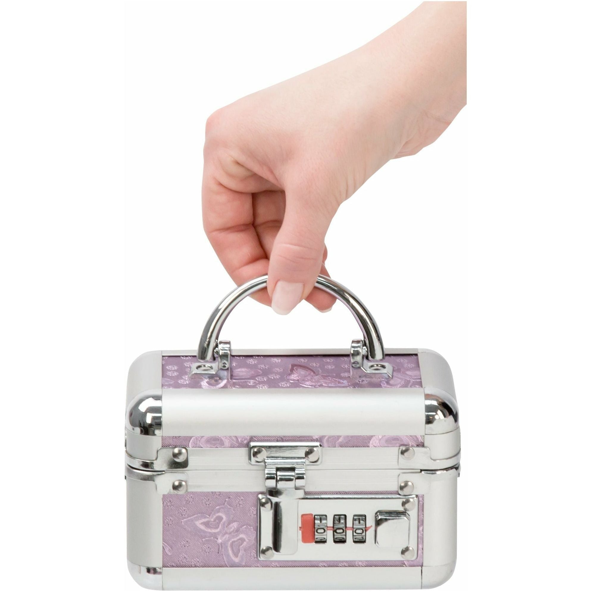 PowerBullet - Mini Lockable Vibrator Case - Purple