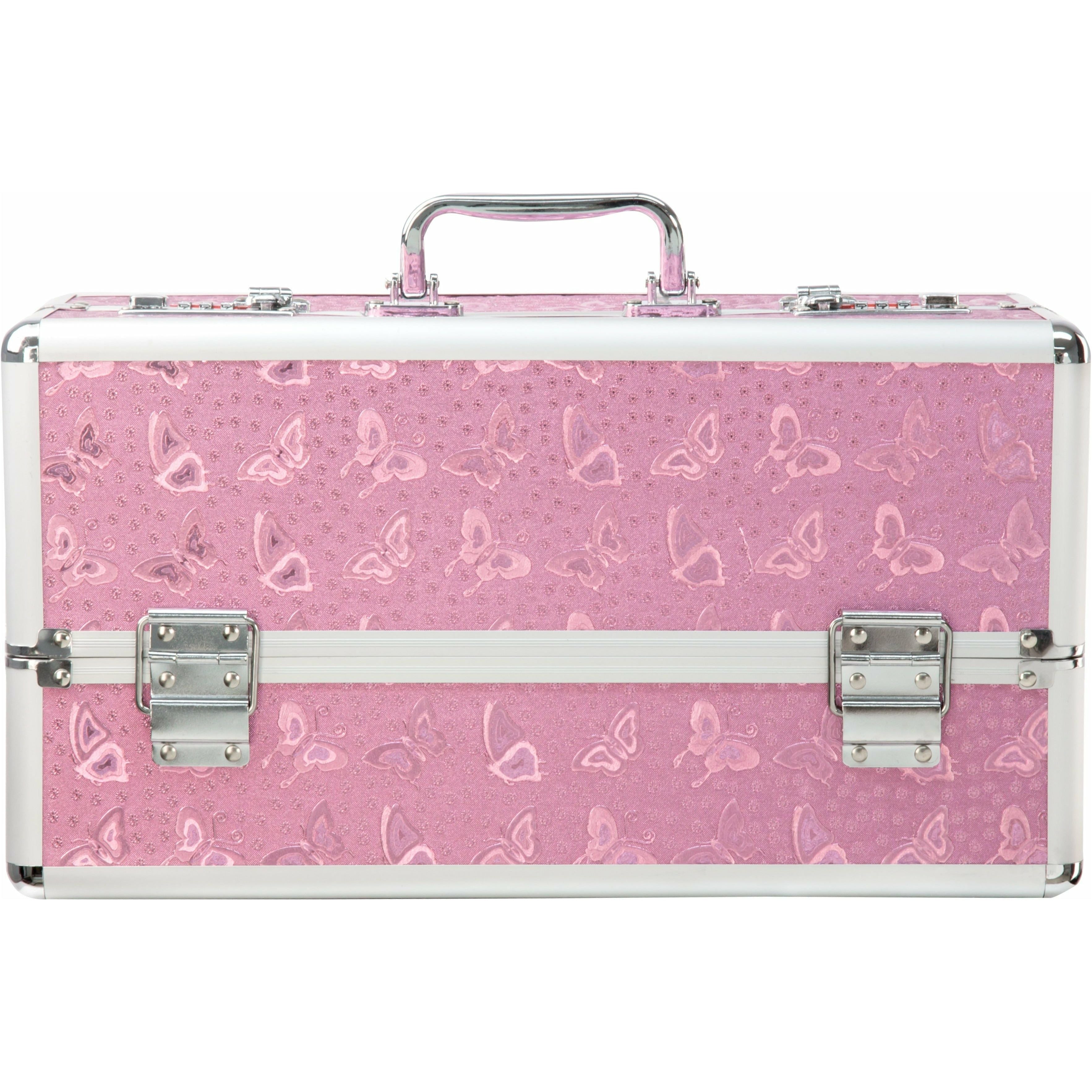 PowerBullet - Grande boîte de rangement verrouillable pour vibromasseur - Rose