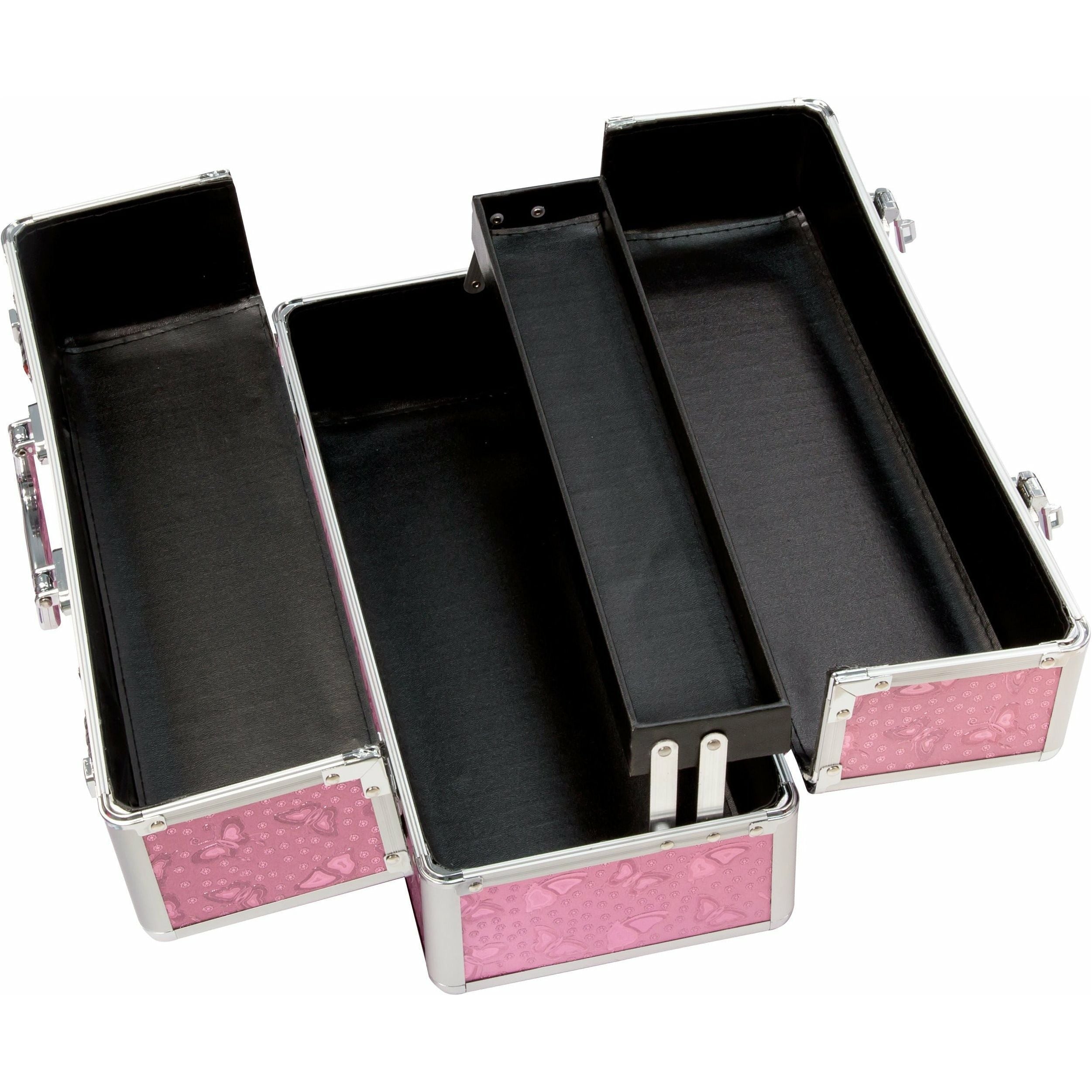 PowerBullet - Grande boîte de rangement verrouillable pour vibromasseur - Rose