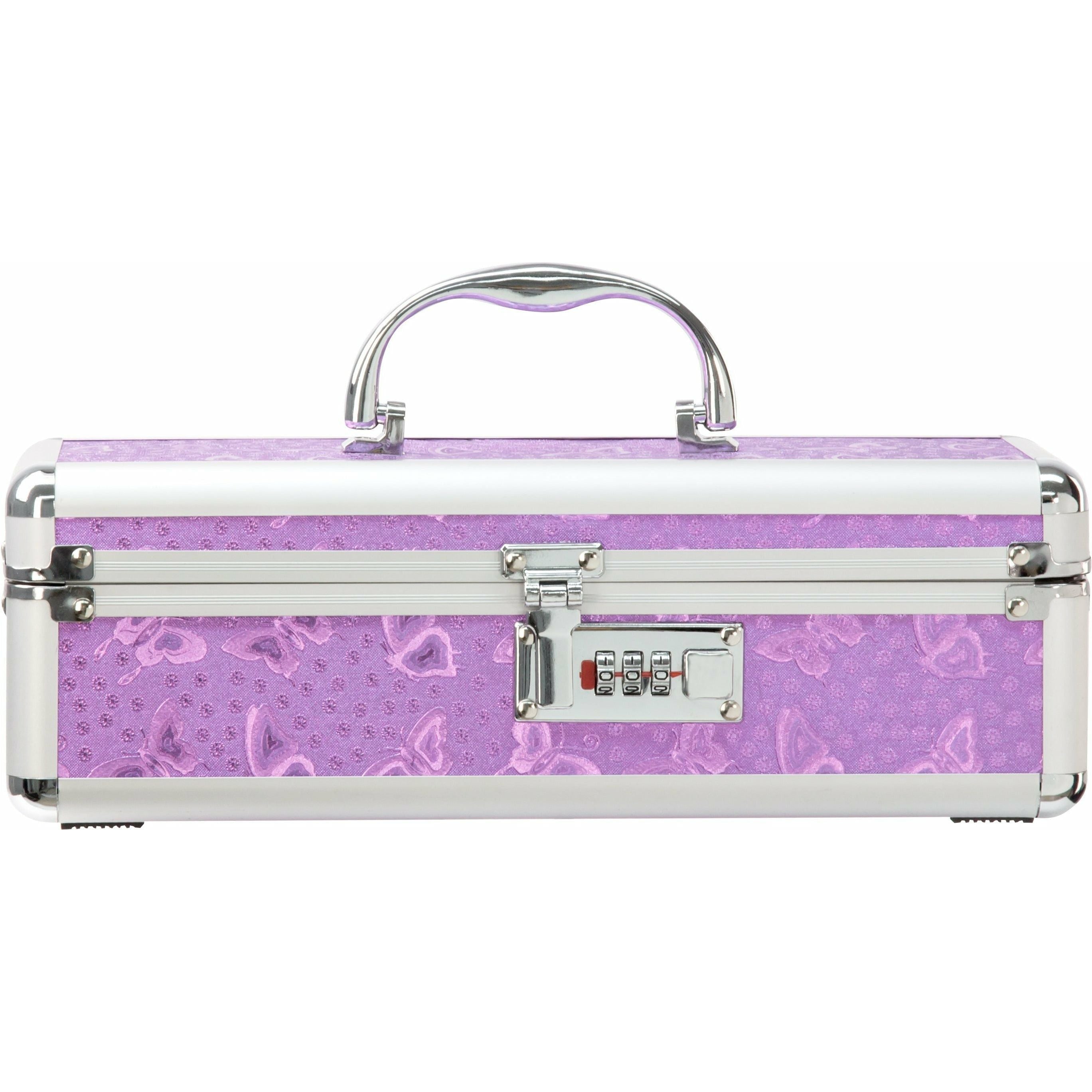 PowerBullet - Étui de rangement verrouillable pour vibromasseur - Violet
