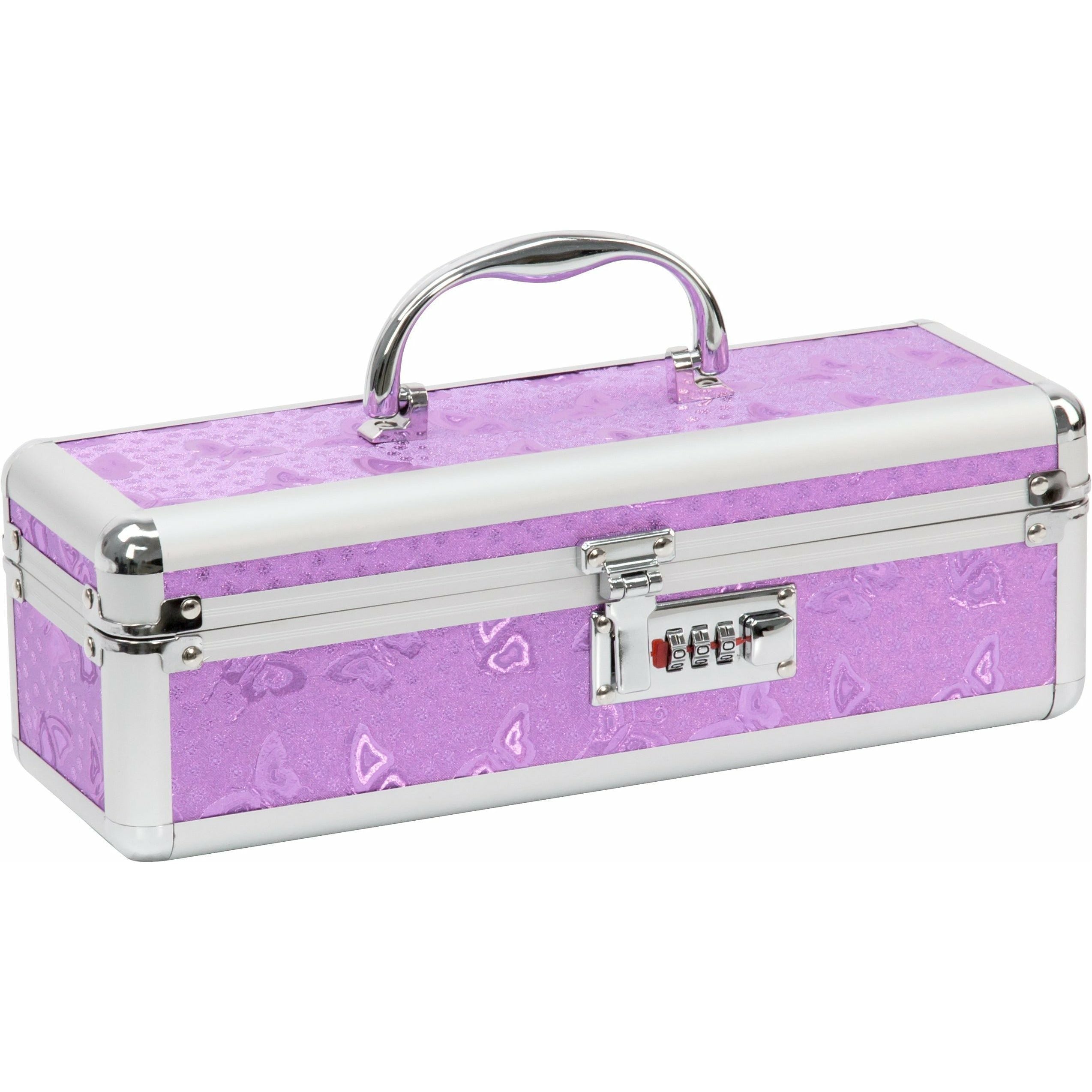 PowerBullet - Étui de rangement verrouillable pour vibromasseur - Violet