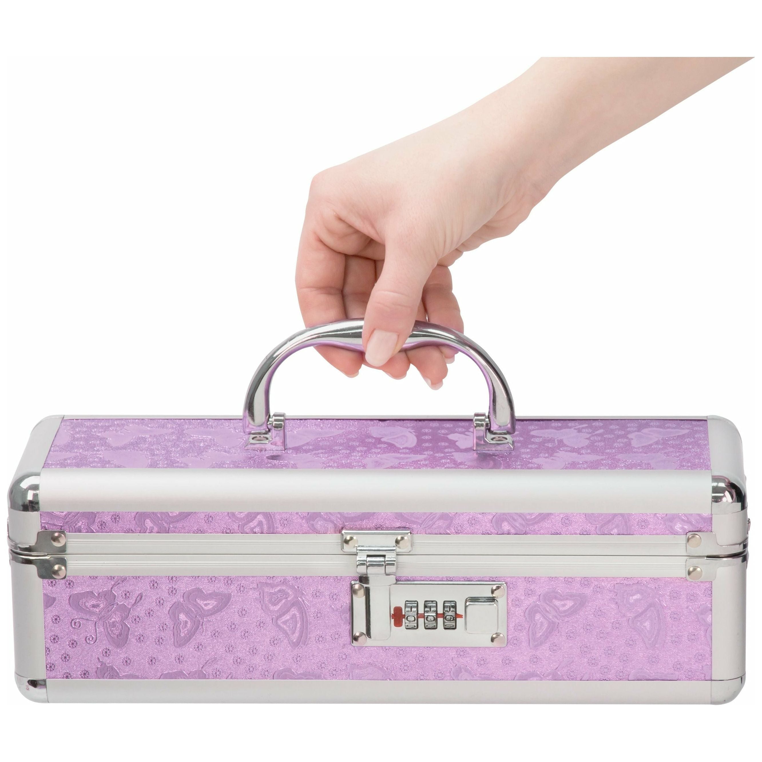 PowerBullet - Medium Lockable Vibrator Case - Purple