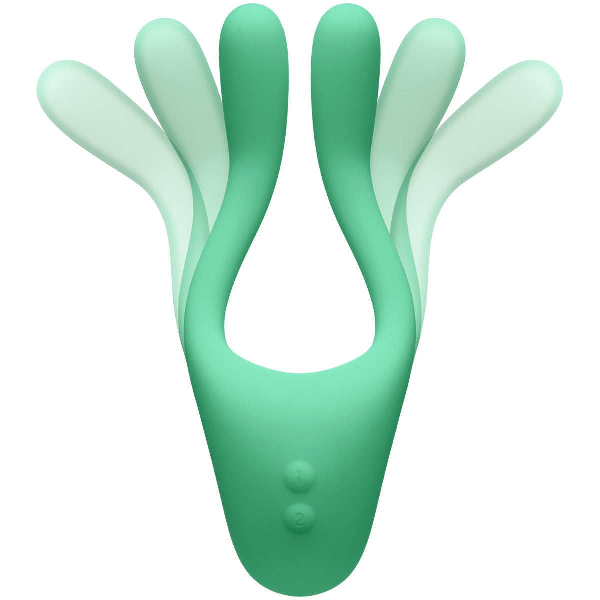 Doc Johnson Tryst V2 Bendable Multi Erogenous Zone Silicone Massager - Mint