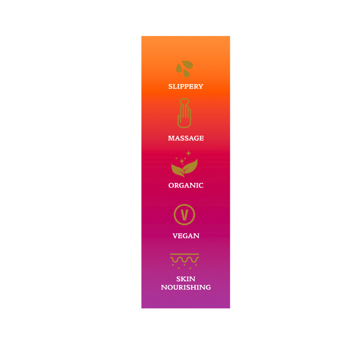 Huile d'amour Kama Sutra Lubrifiant à base d'huile de noix de coco – 60 ml