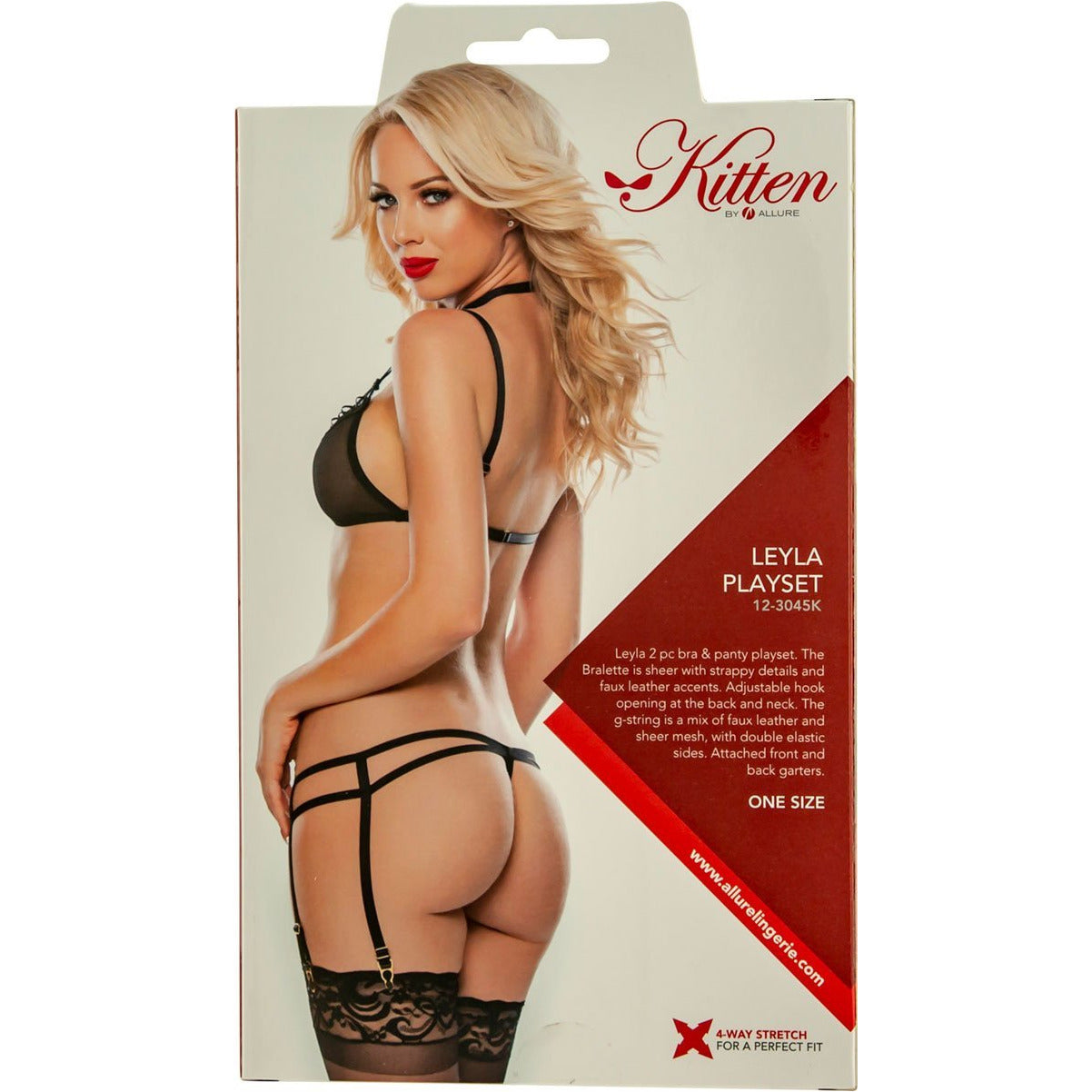 Kitten by Allure - Leyla Playset - Taille Unique - Noir