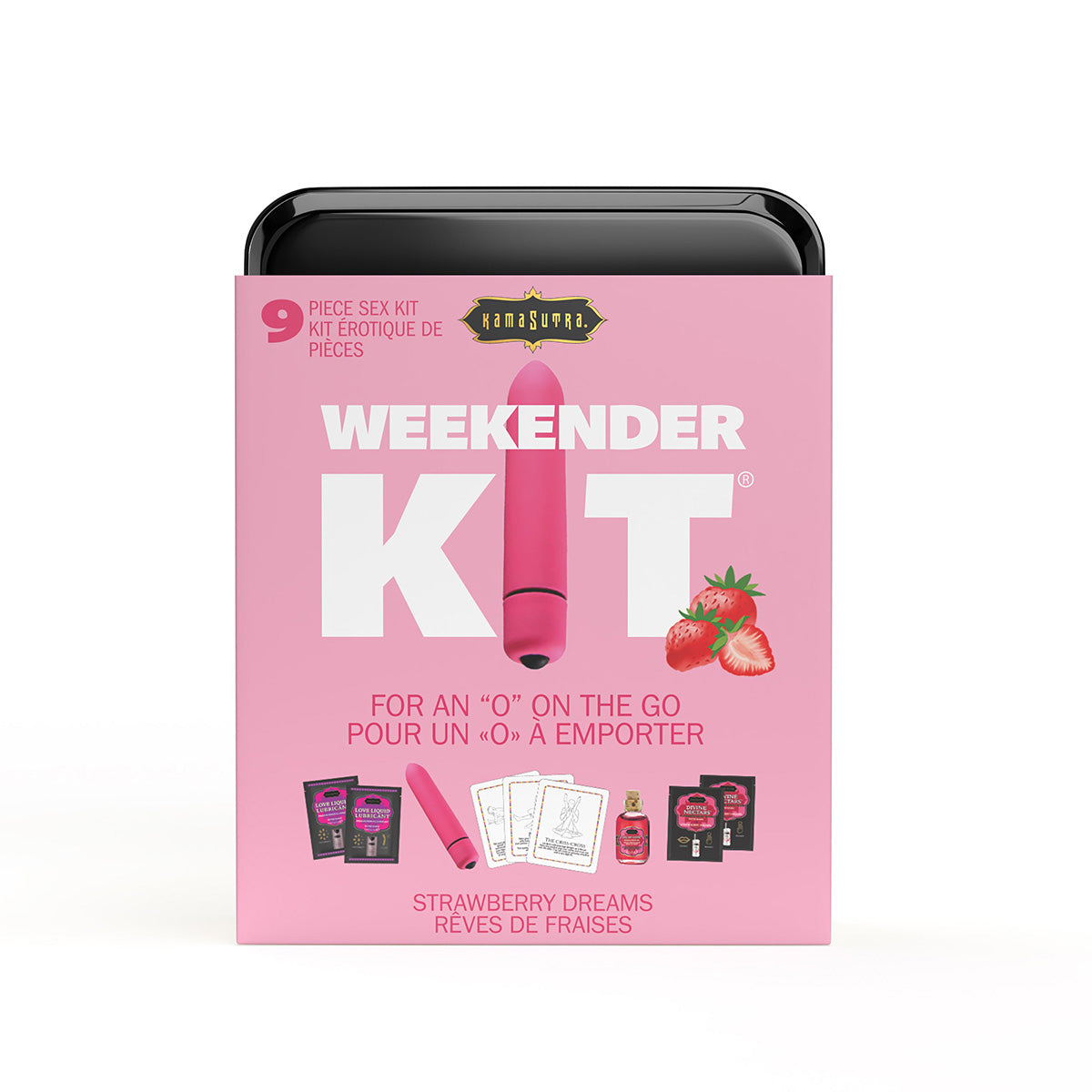 Kama Sutra Kit Week-end pour un "O" nomade – Rêves de Fraise