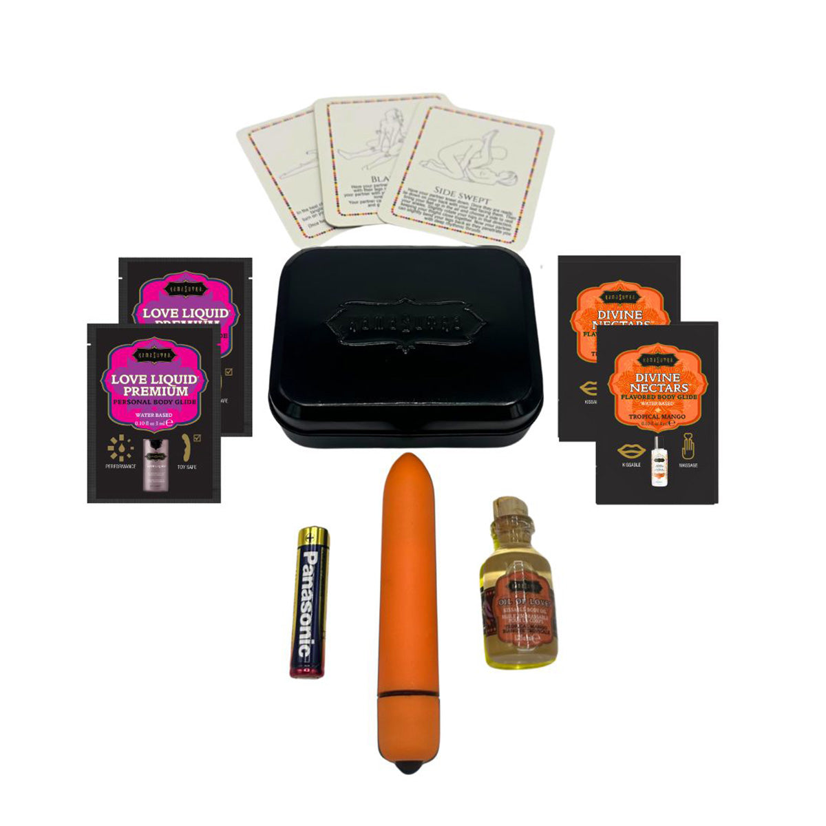 Trousse Week-end Kama Sutra pour un « O » à emporter – Mangue Tropicale