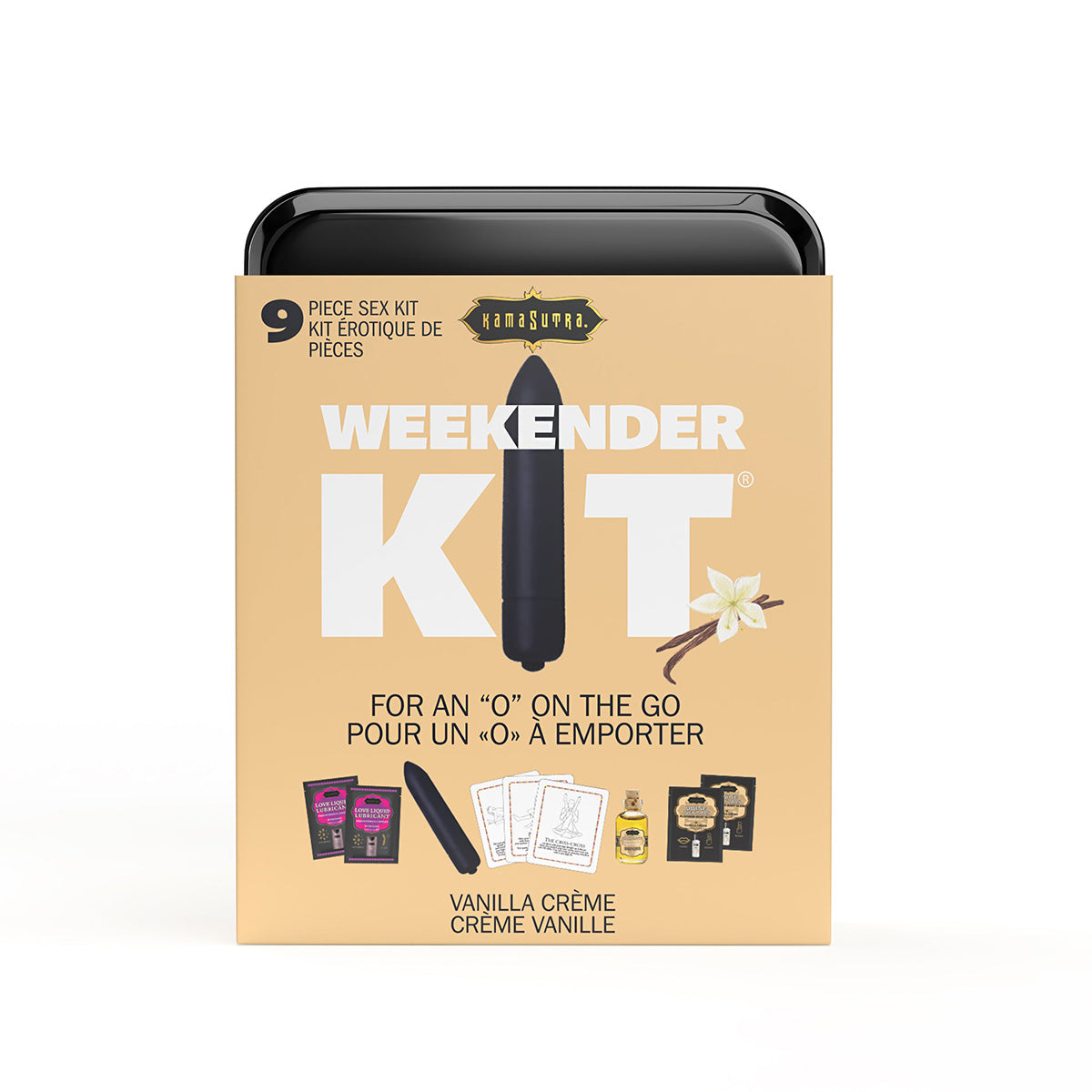 Trousse de week-end Kama Sutra pour un « O » à emporter – Crème Vanille