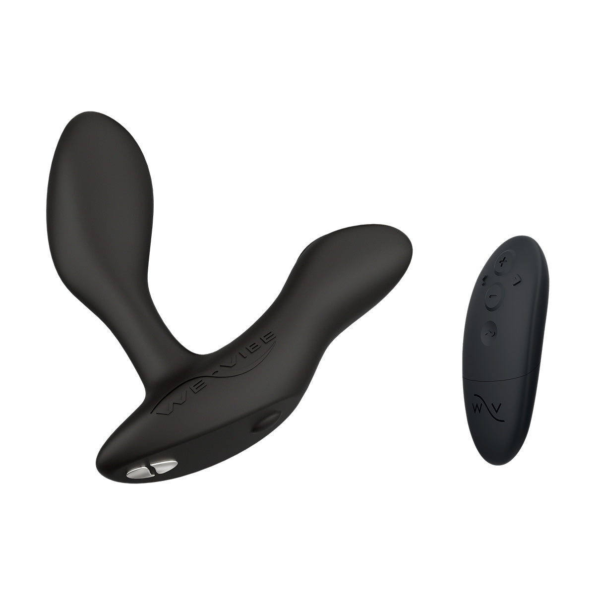 We-Vibe® Vector+ - Vibrating Prostate Massager - Charcoal Black