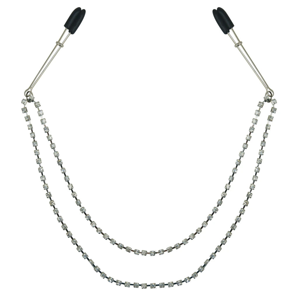 Sportsheets Sincerely – Bling Tweezer Nipple Clips
