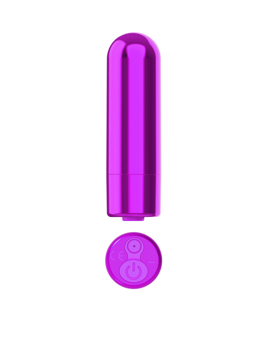 BMS - Mini Bullet Vibrator - Rechargeable - Purple - Bulk