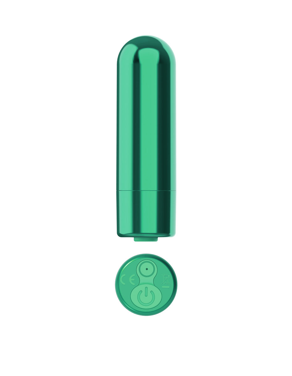 BMS - Mini Bullet Vibrator - Rechargeable - Teal - Bulk
