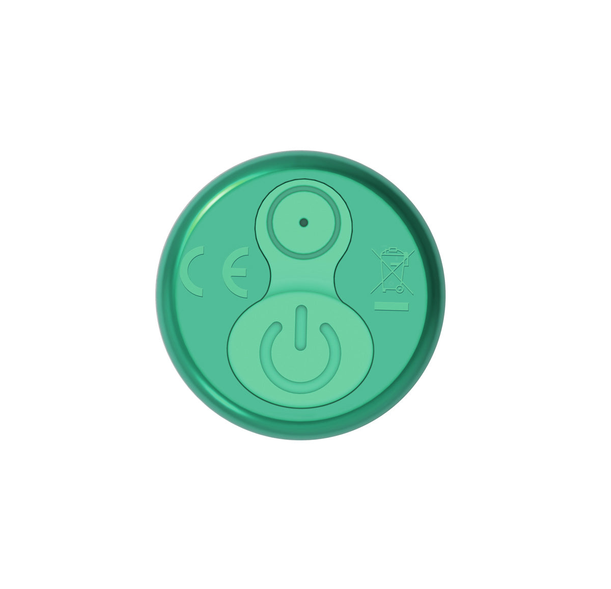 BMS - Mini Bullet Vibrator - Rechargeable - Teal - Bulk