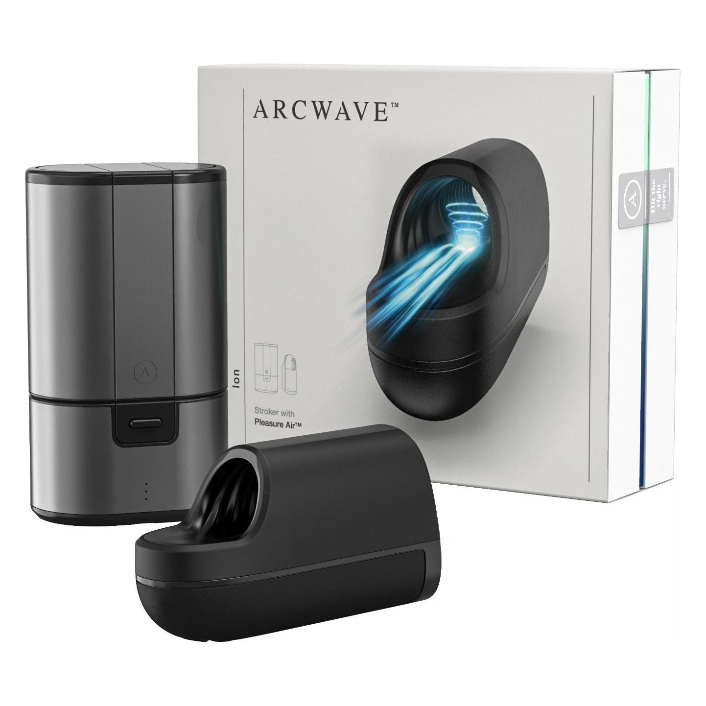 Arcwave - Ion - Pulsating Masturbator - Black