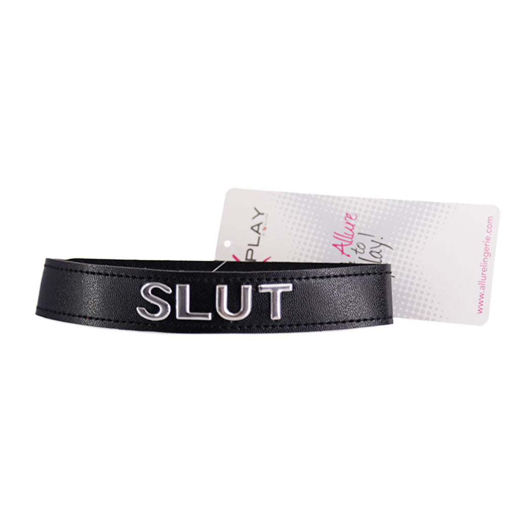 Allure - Lingerie "SLUT" Collar
