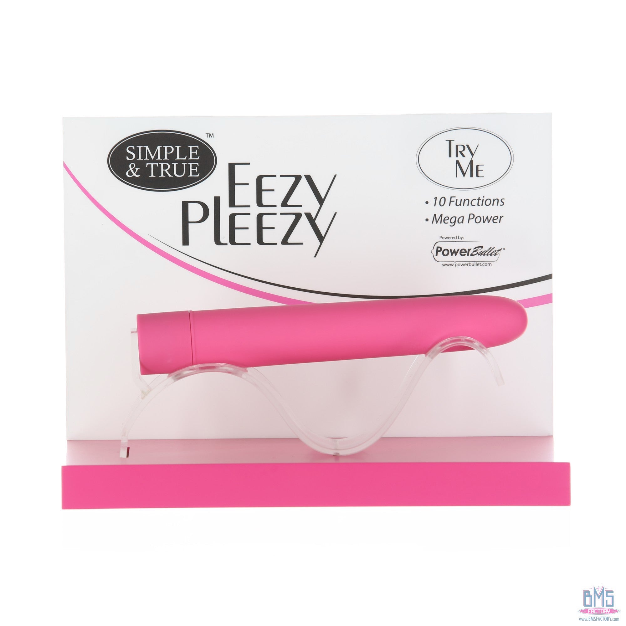 Eezy Pleezy - Vibrateur Classique 7" - Rose