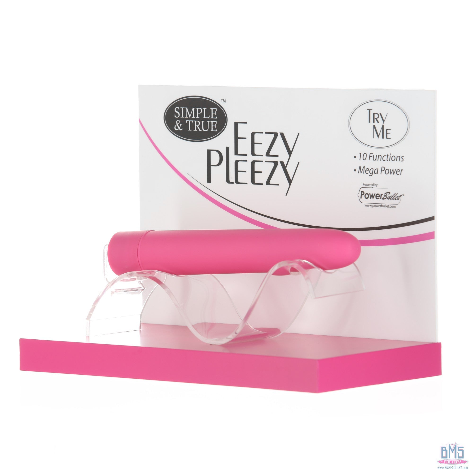 Eezy Pleezy - Vibrateur Classique 7" - Rose