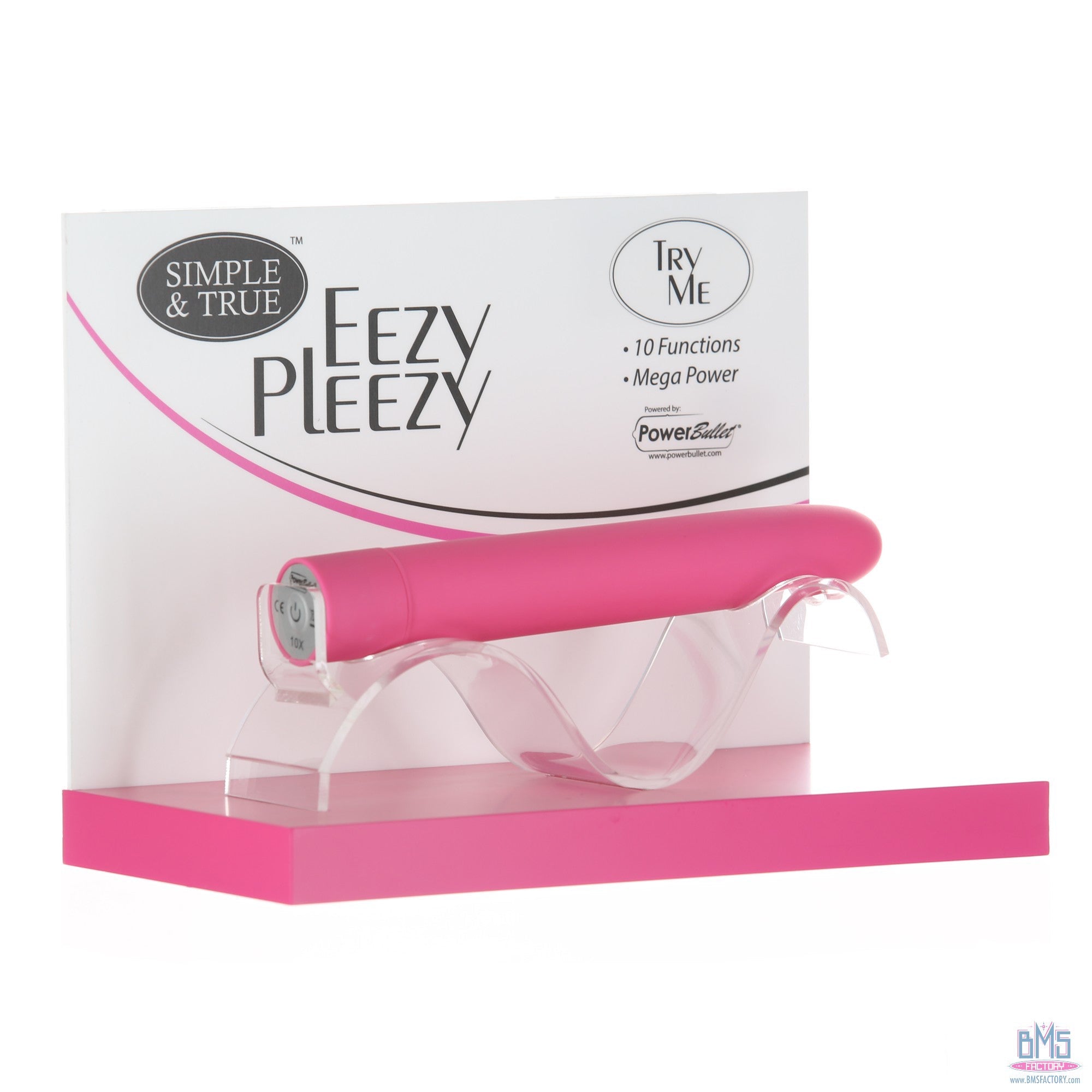 Eezy Pleezy - Vibrateur Classique 7" - Rose