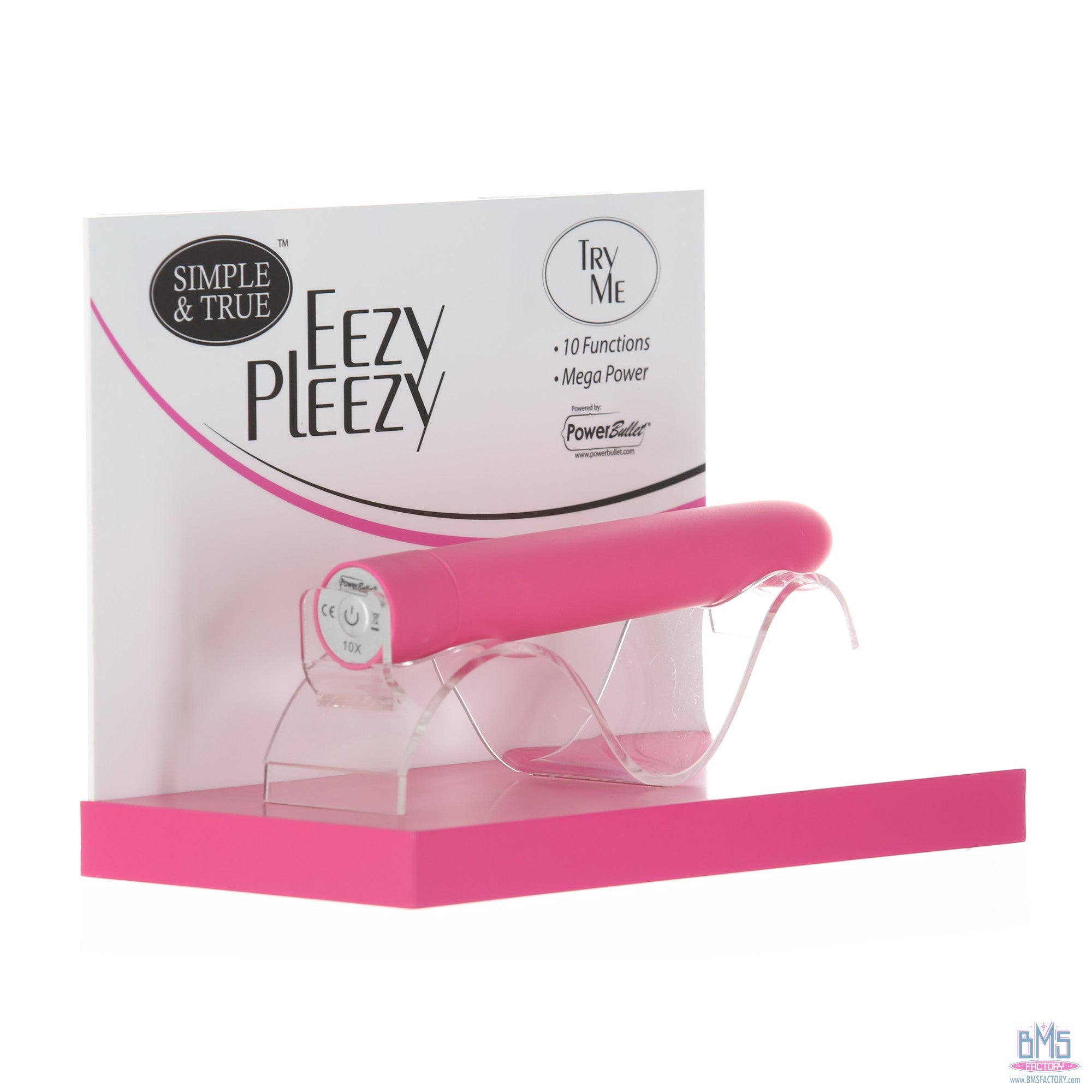 Eezy Pleezy - Vibrateur Classique 7" - Rose