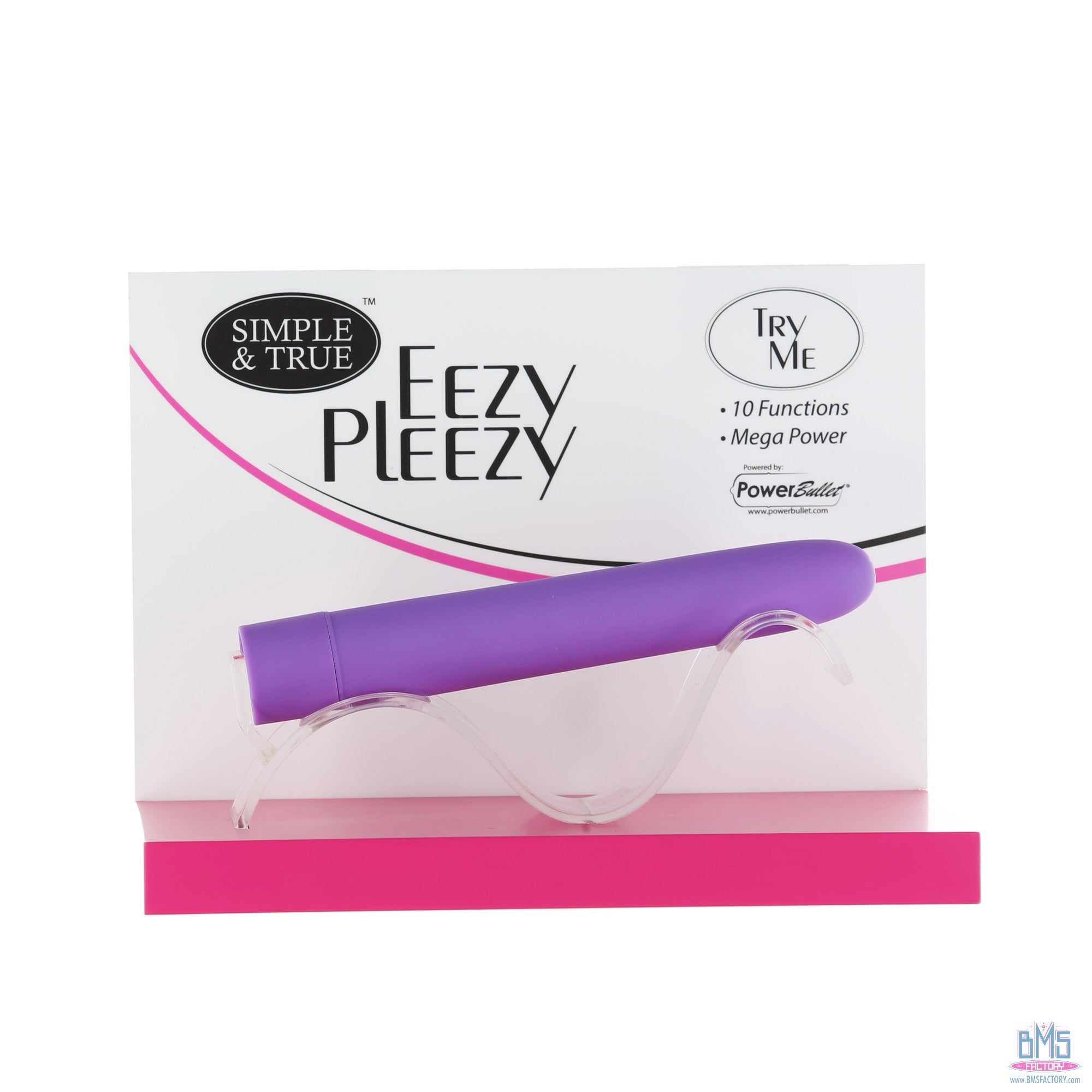 Eezy Pleezy - Vibrateur Classique 7" - Violet