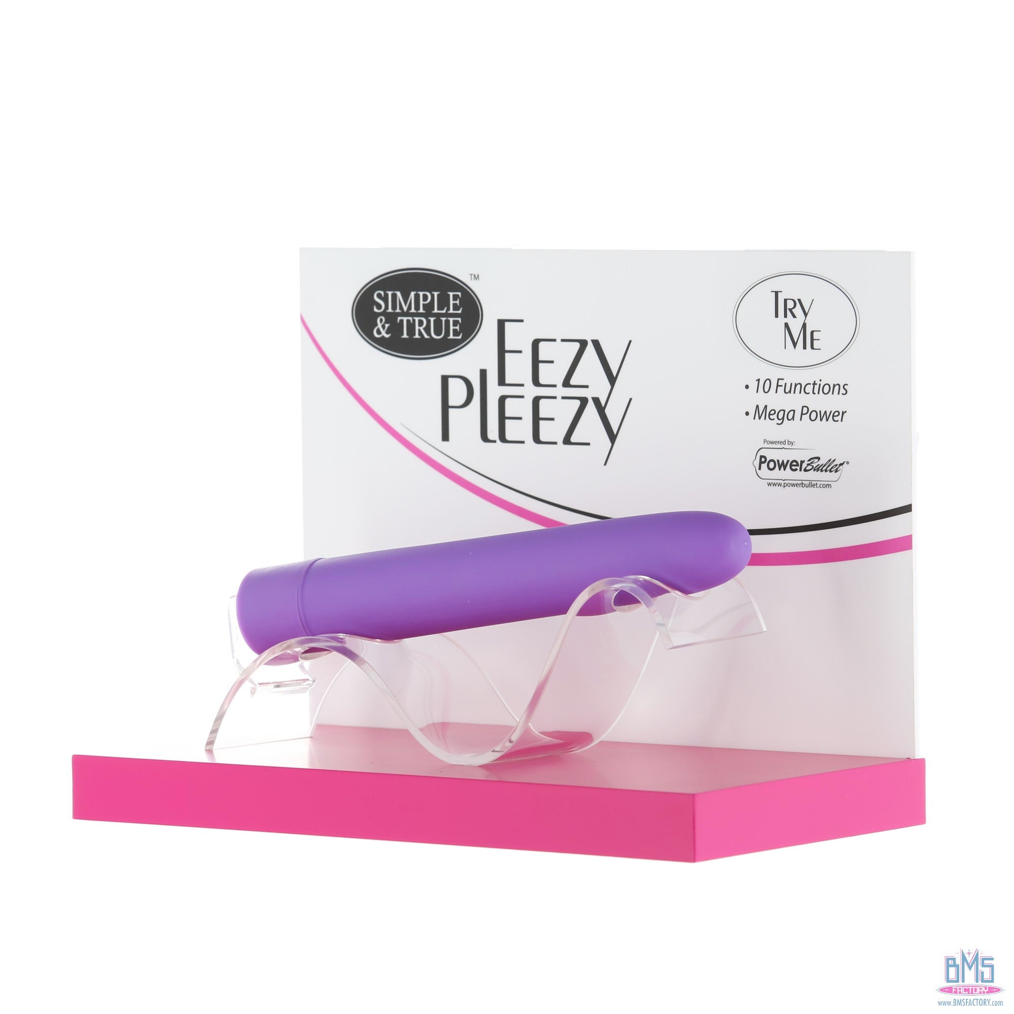 Eezy Pleezy - Vibrateur Classique 7" - Violet