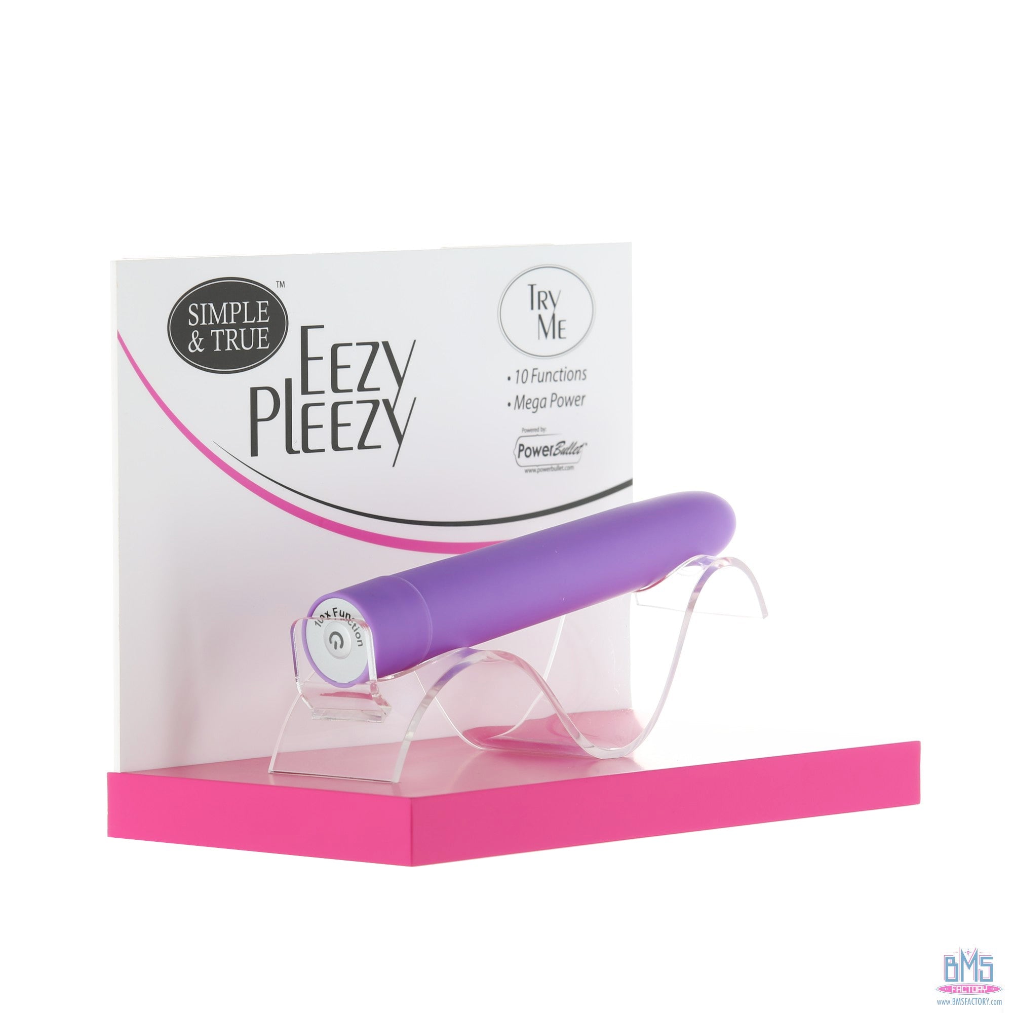 Eezy Pleezy - Vibrateur Classique 7" - Violet
