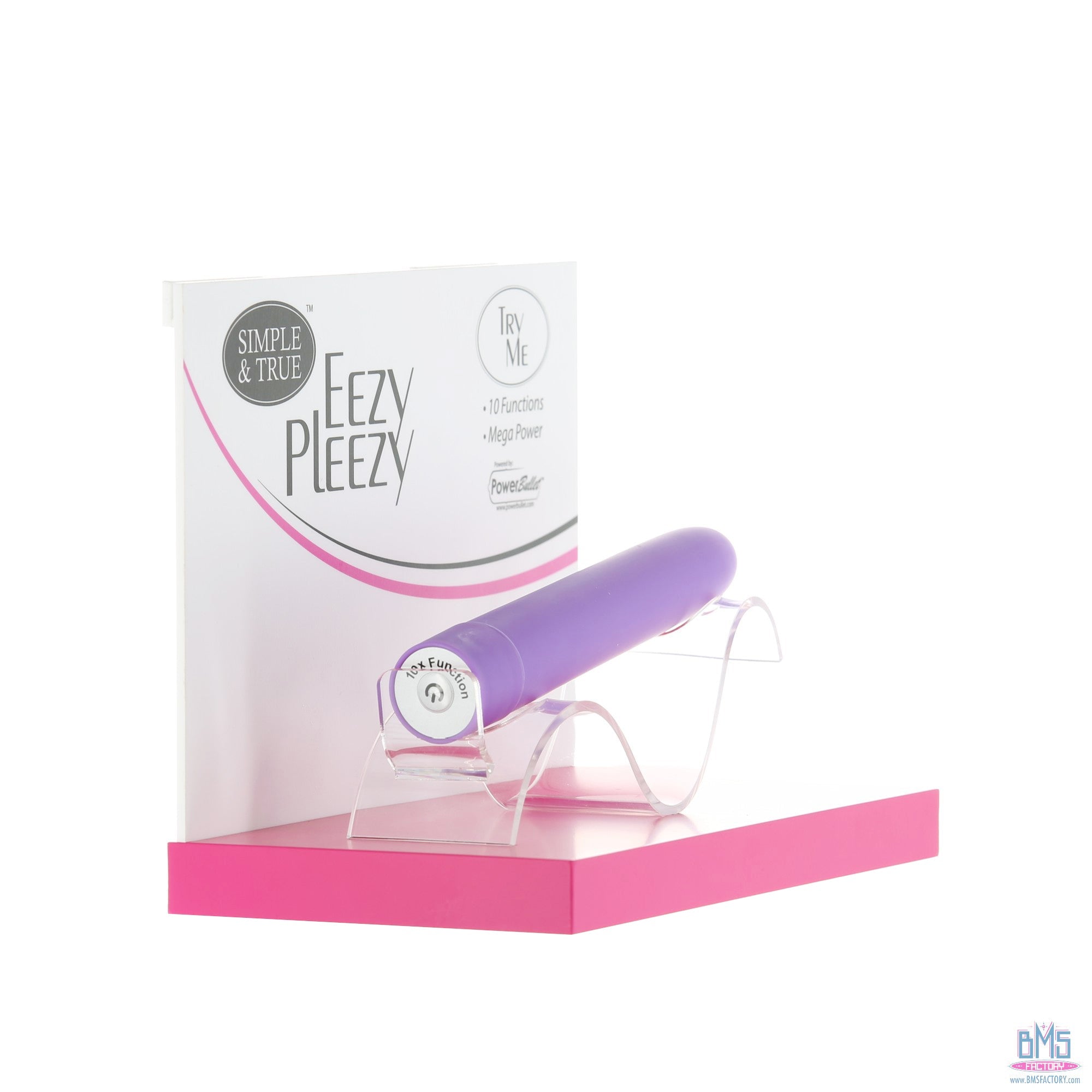 Eezy Pleezy - Vibrateur Classique 7" - Violet