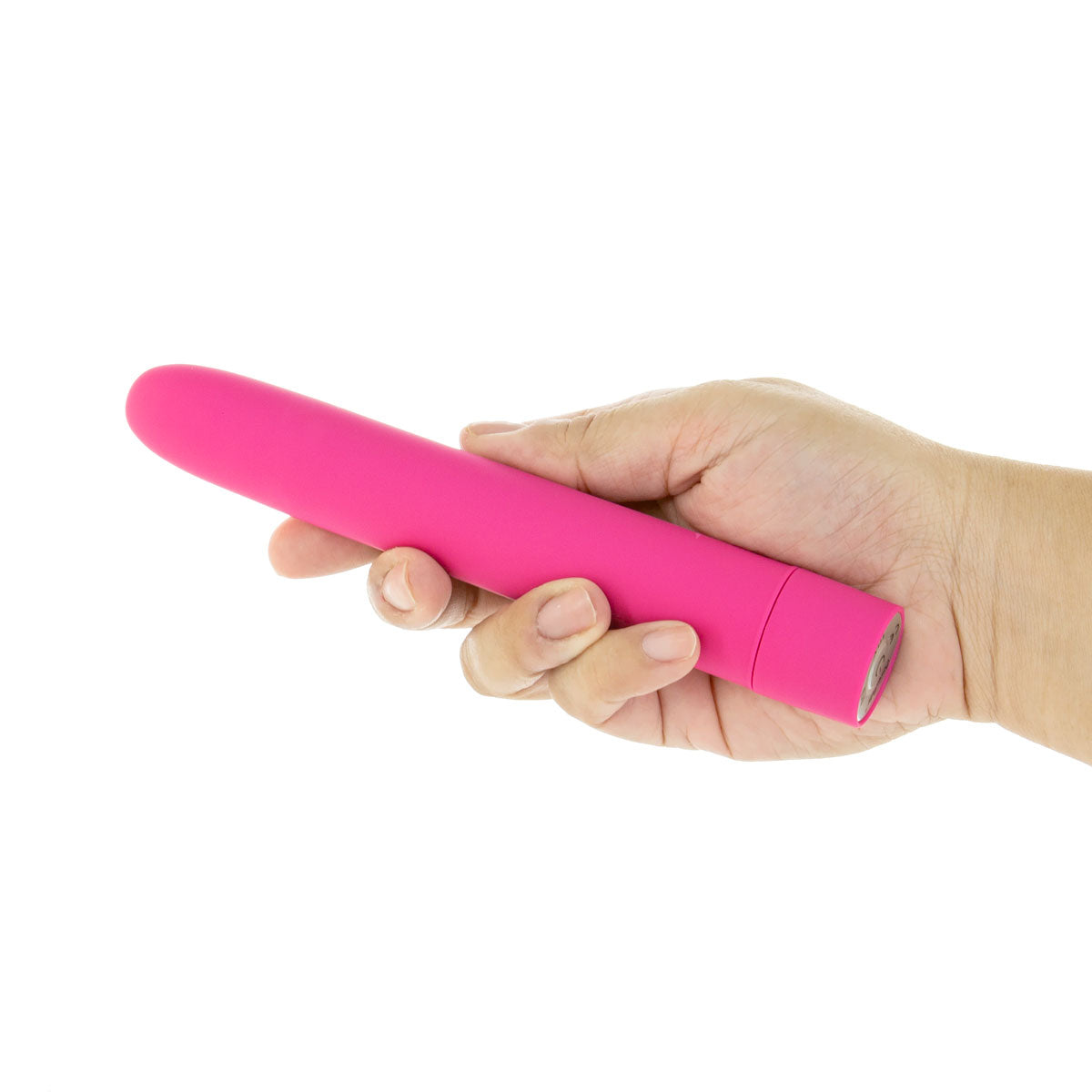Pure Love® - 10 Function Classic Smooth Vibrator - 7" - Pink