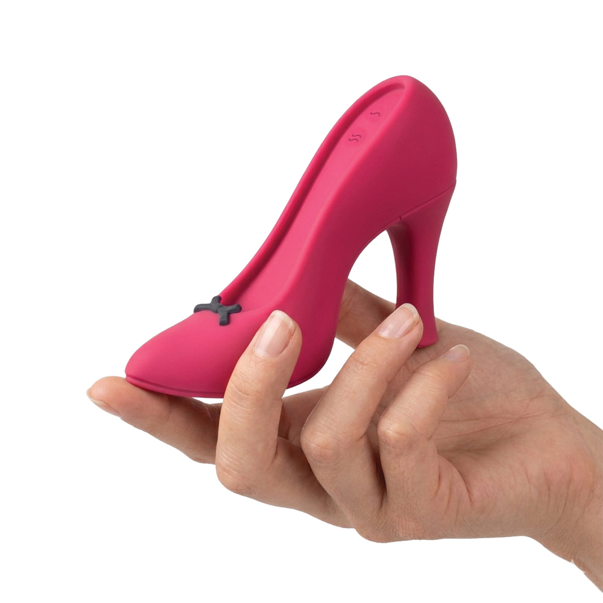 BMS Factory - Power Pump - Silicone Dual Motor Vibrator - Red