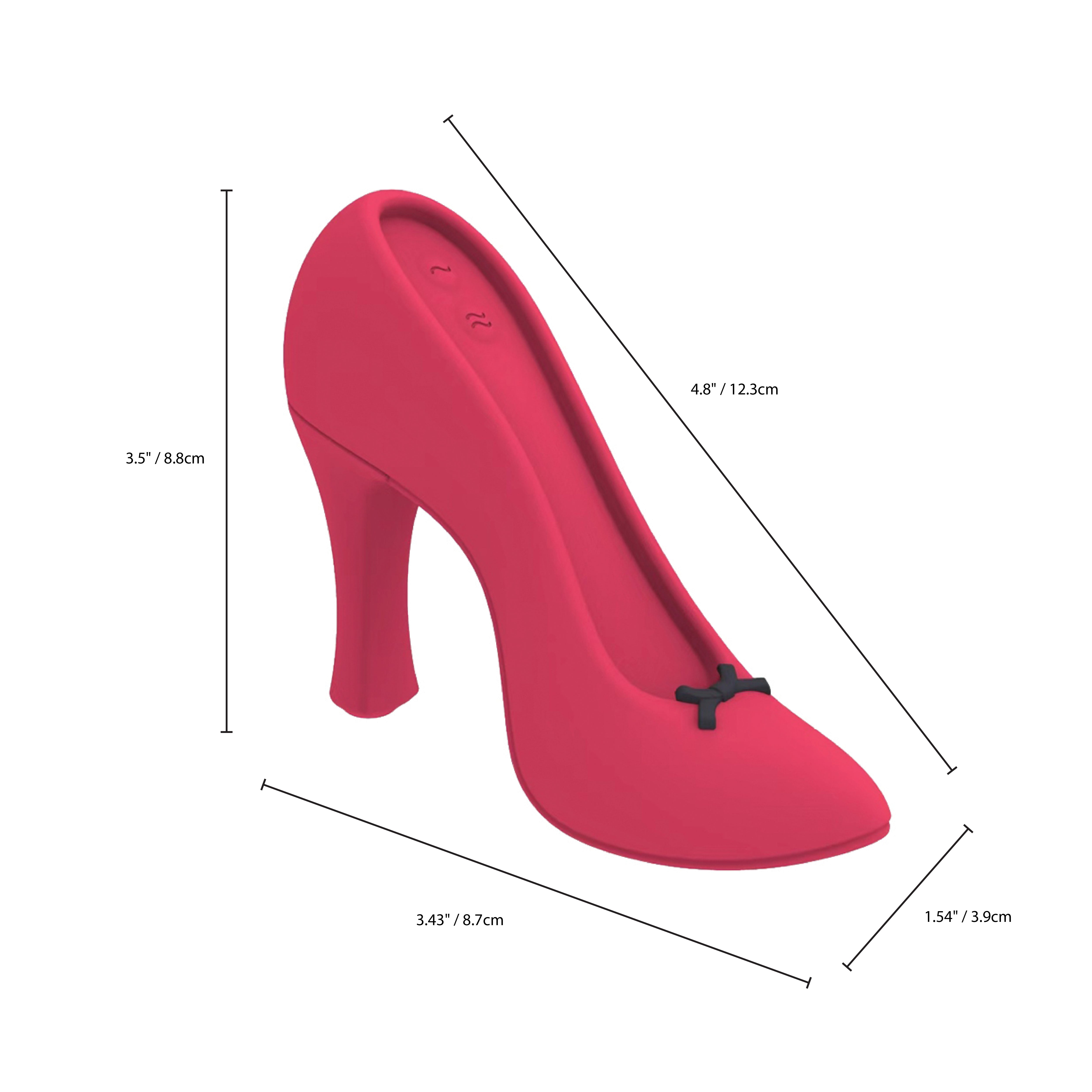 BMS Factory - Power Pump - Silicone Dual Motor Vibrator - Red