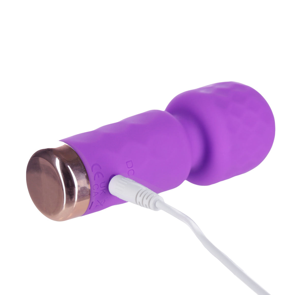 M'Lady - Mini Silicone Vibrating Wand - Purple