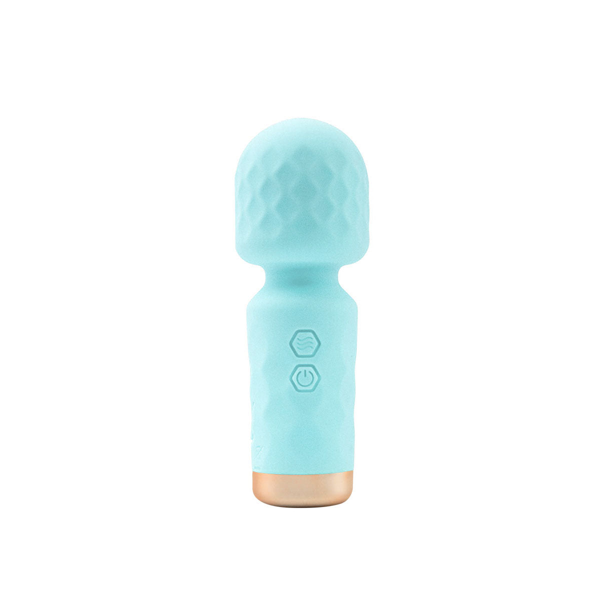 M'Lady – Mini baguette vibrante – Bleu sarcelle