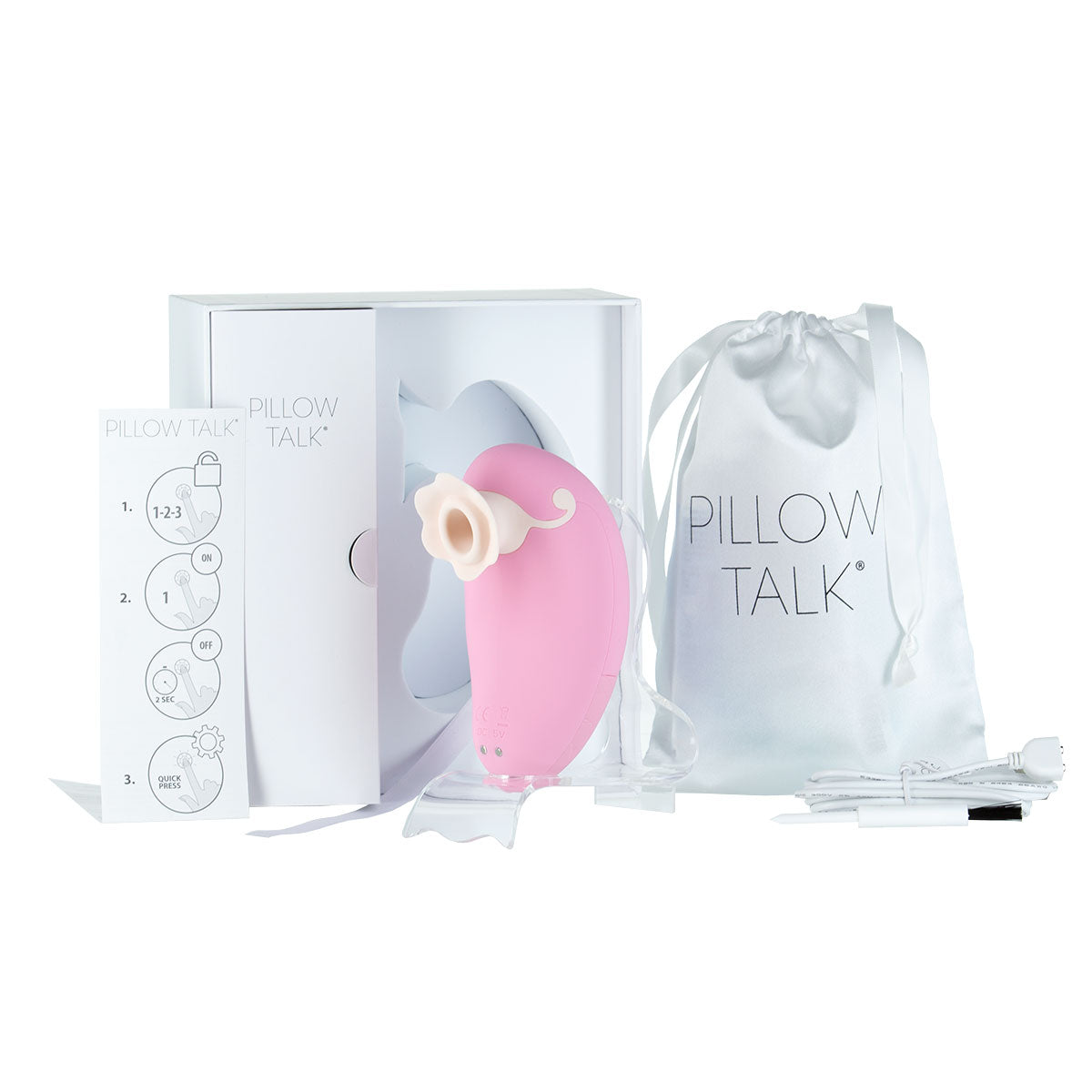 Pillow Talk - Dreamy - Luxurious Clitoral Massager - Pink