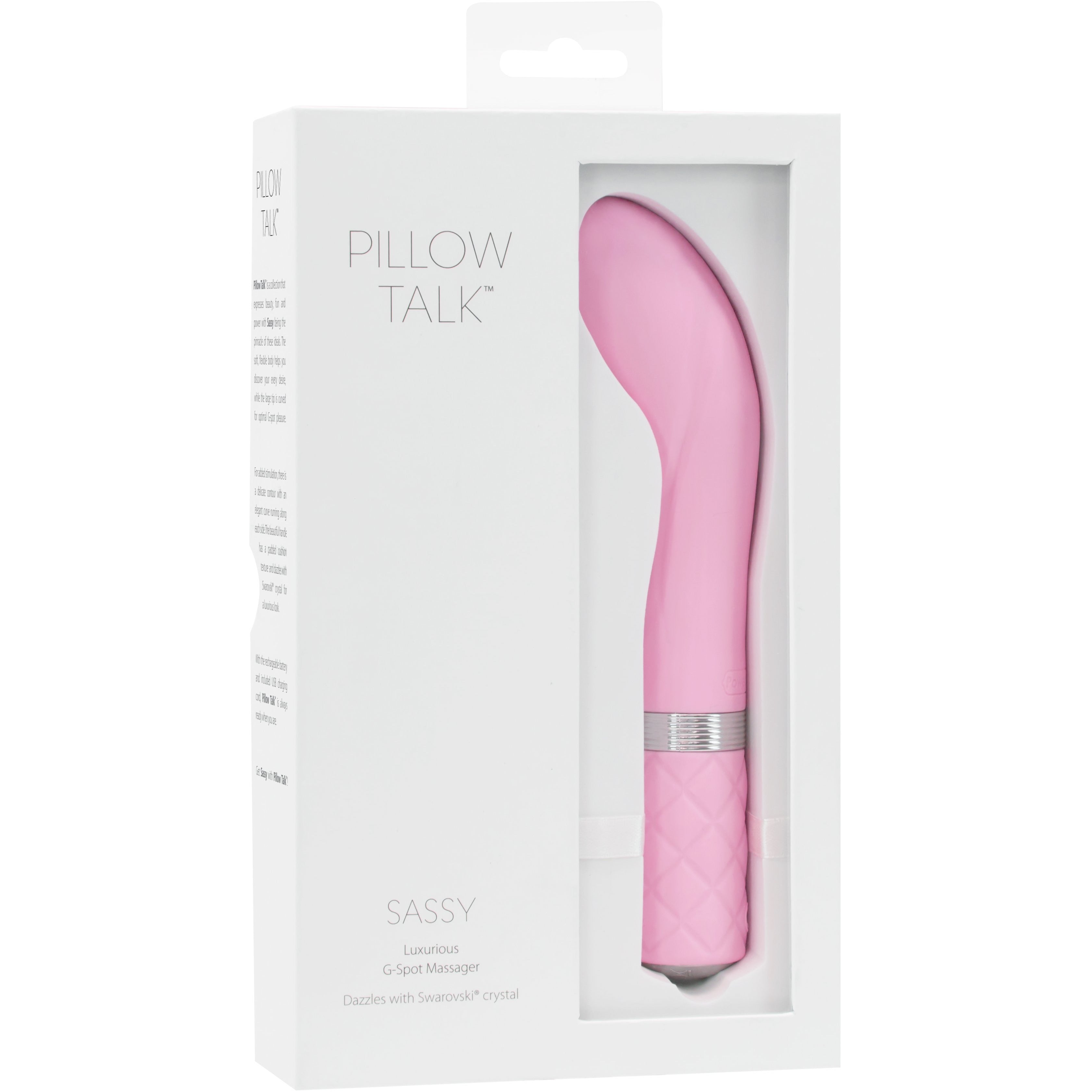 Pillow Talk - Vibrateur Point G Coquin - Rechargeable - Rose
