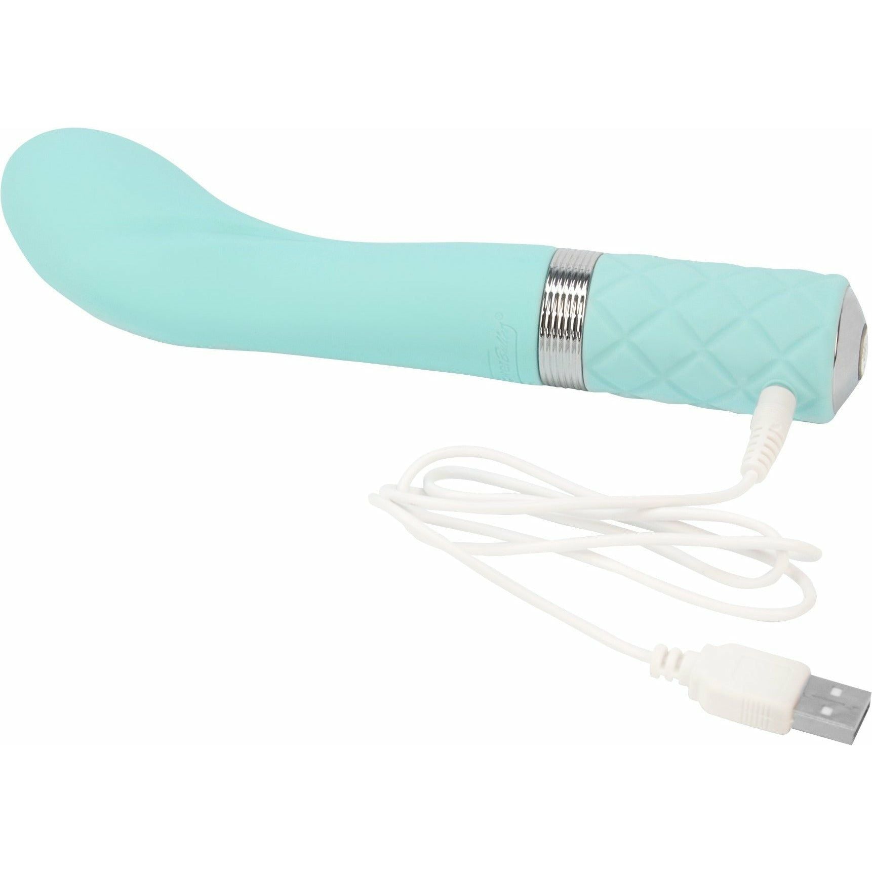 Pillow Talk - Vibrateur G-Spot Sassy - Rechargeable - Bleu sarcelle