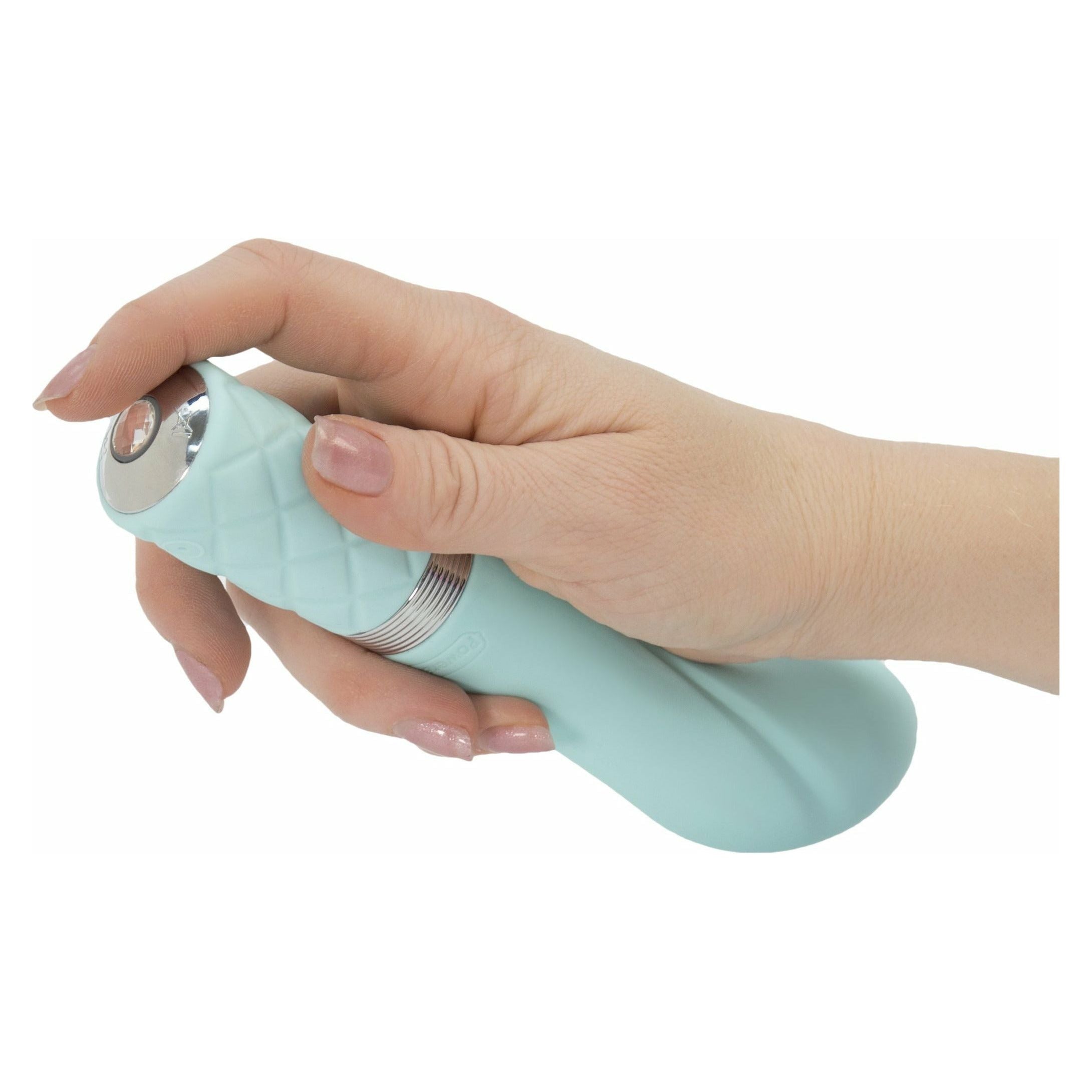 Pillow Talk - Vibrateur G-Spot Sassy - Rechargeable - Bleu sarcelle