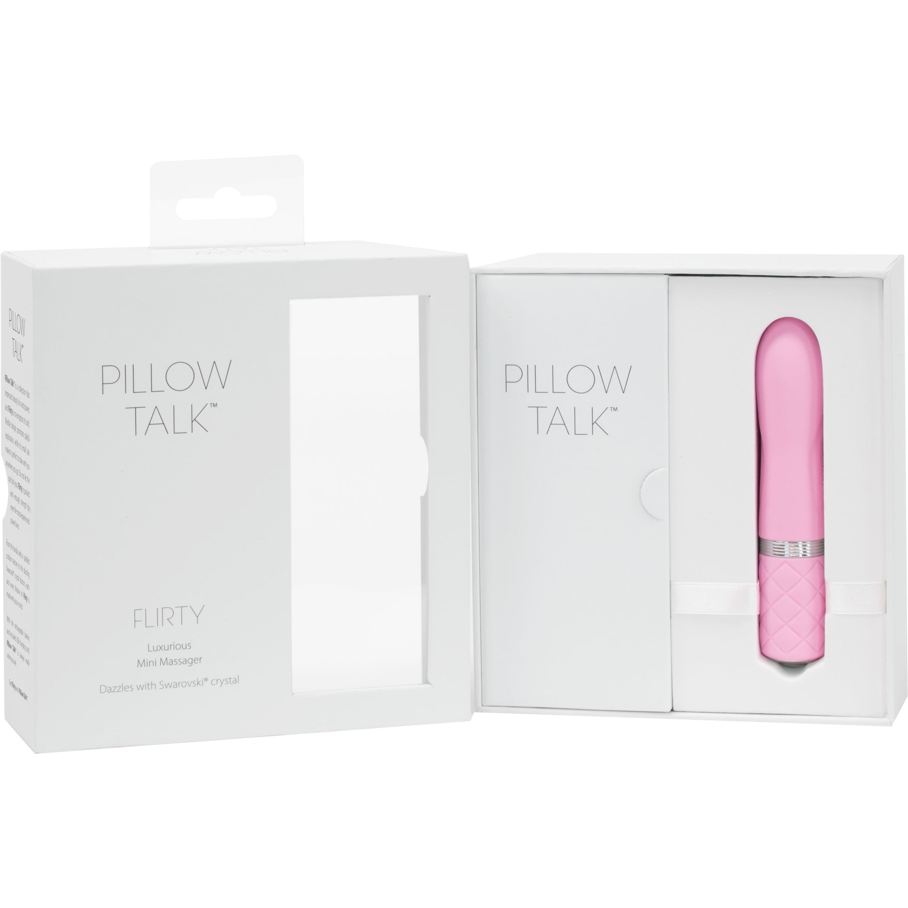 Pillow Talk - Vibromasseur Flirty - Rechargeable - Rose
