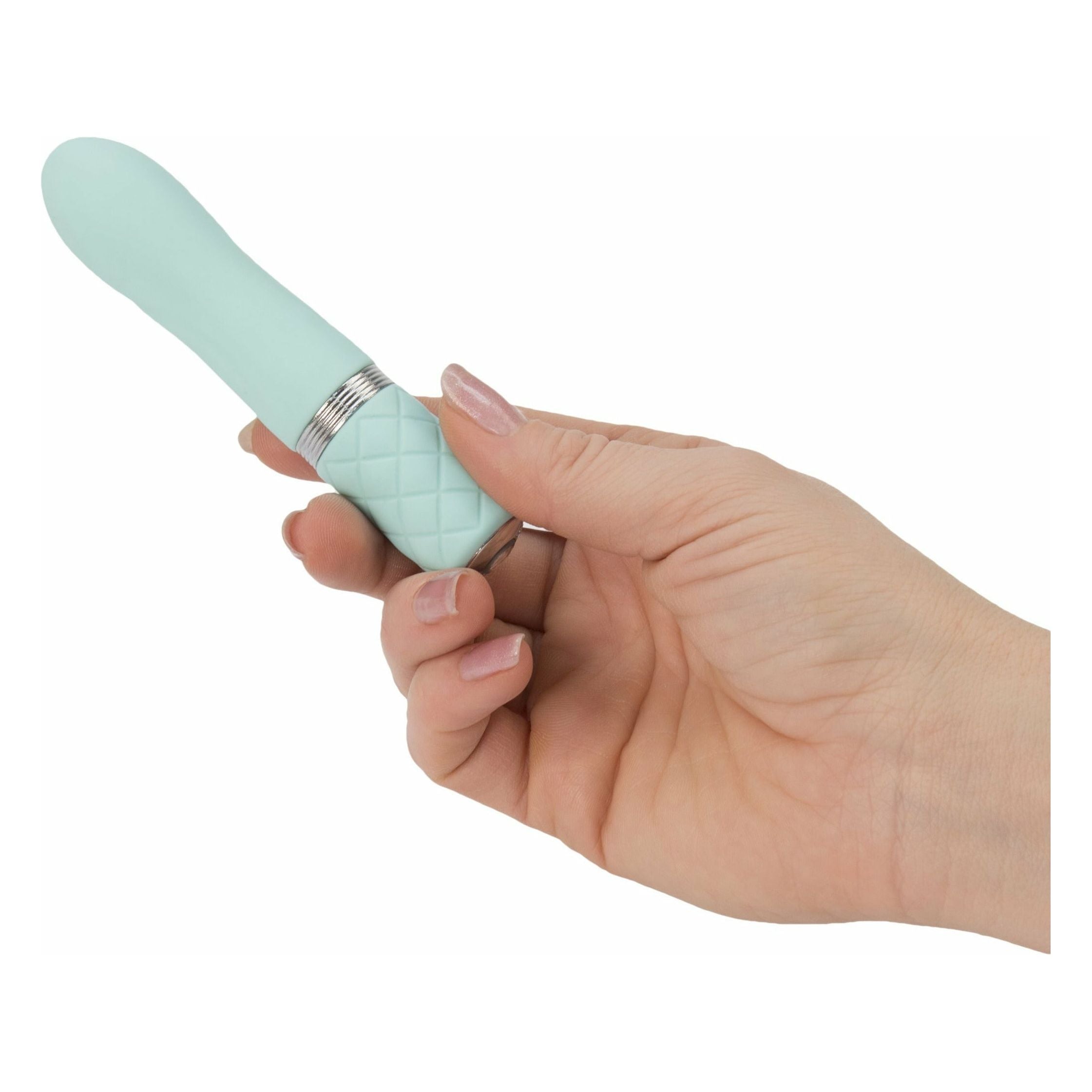 Pillow Talk - Vibromasseur Flirty - Rechargeable - Bleu sarcelle