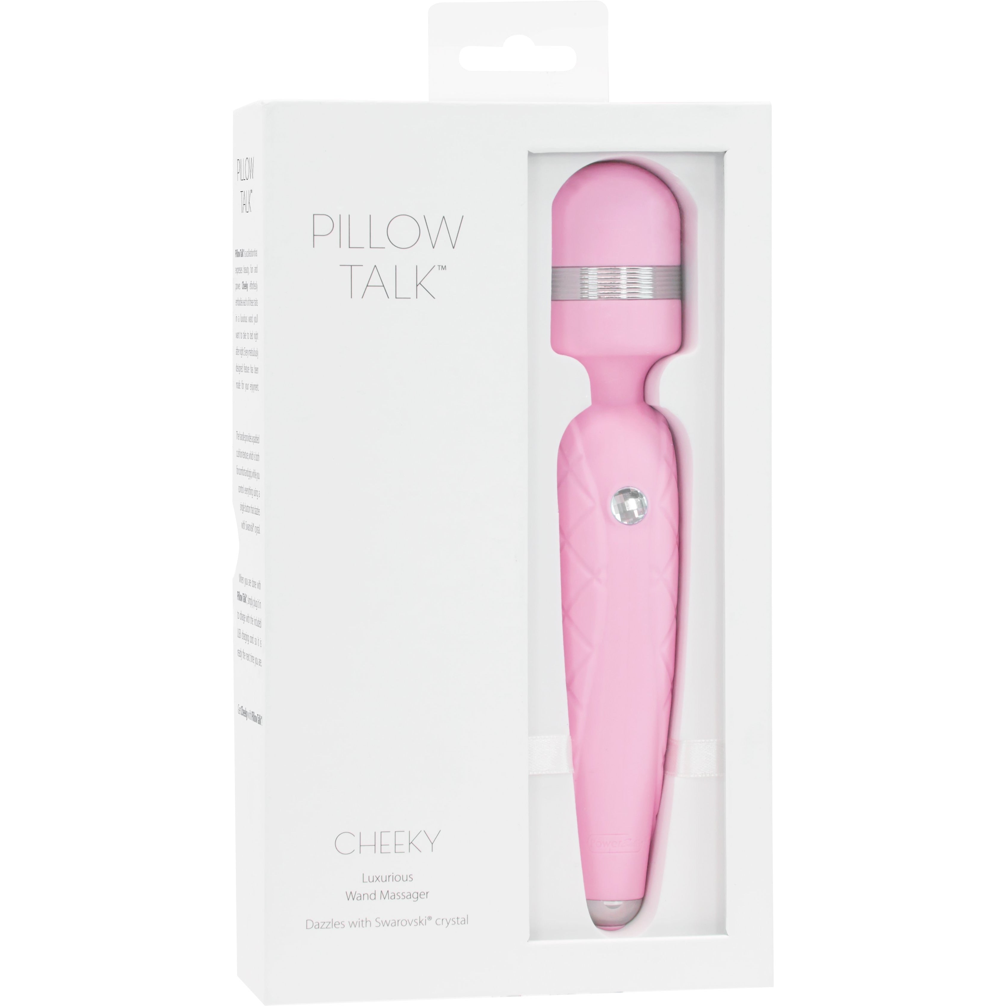 Pillow Talk - Coquin - Baguette vibrante - Rechargeable - Rose