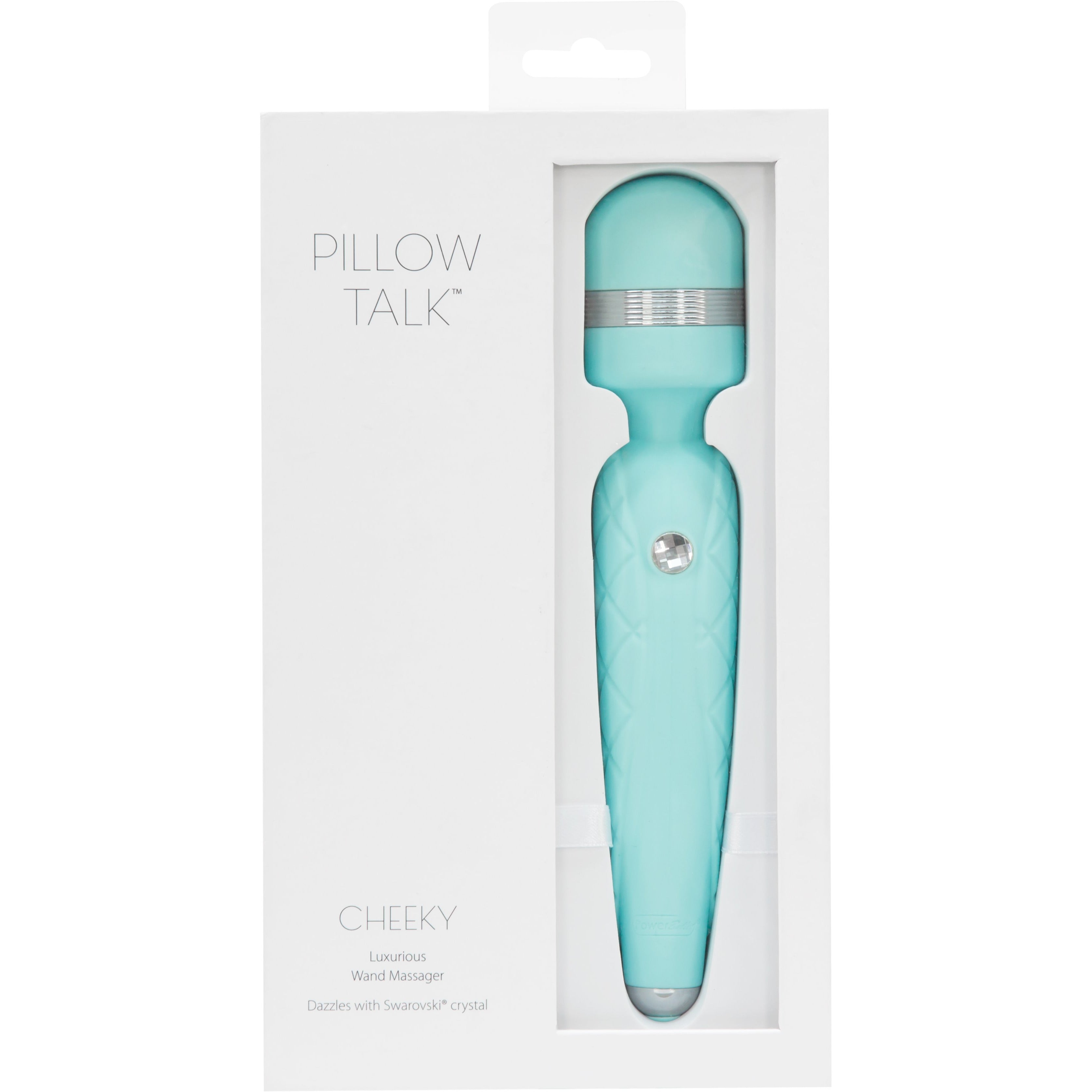 Pillow Talk - Coquin - Baguette Vibrante - Rechargeable - Turquoise