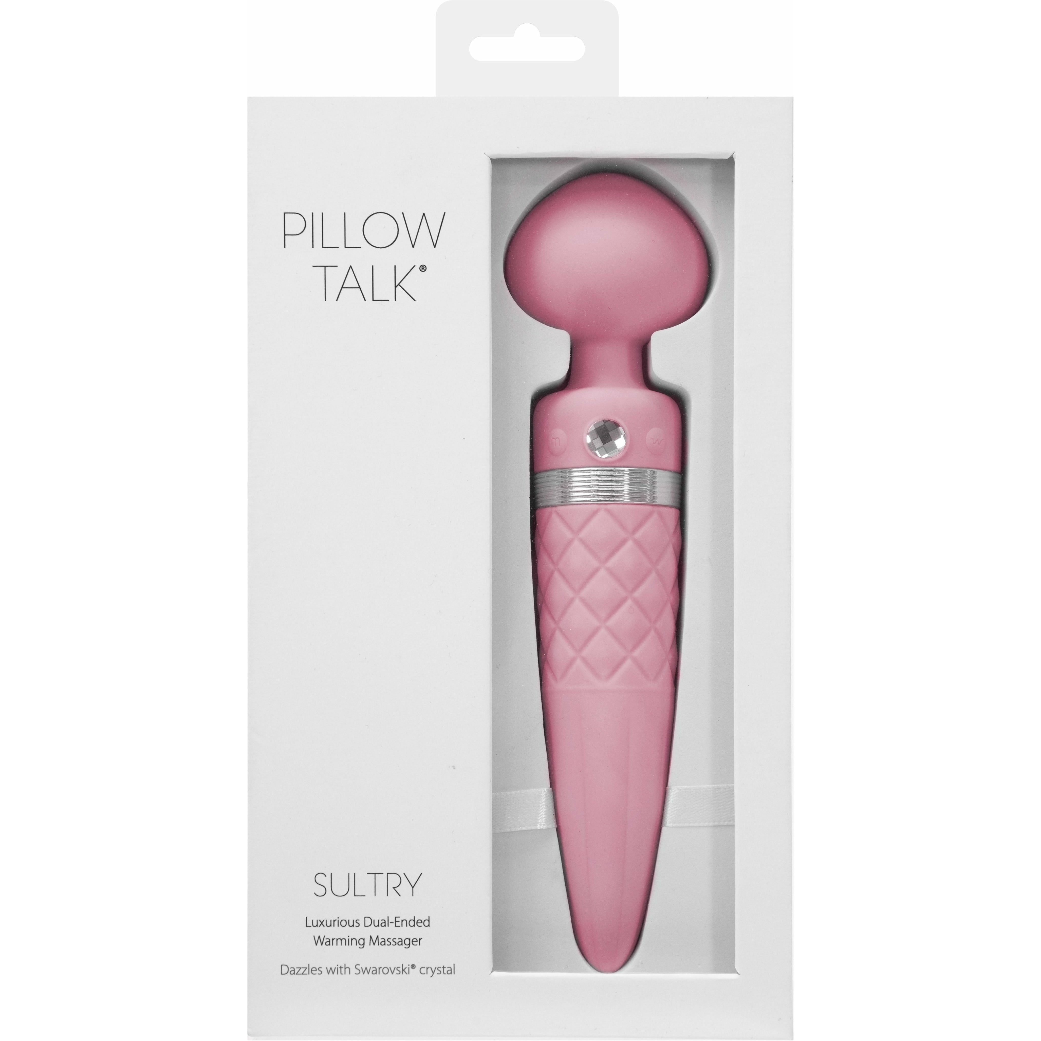 Pillow Talk - Vibromasseur double extrémité sensuel - Rechargeable - Rose