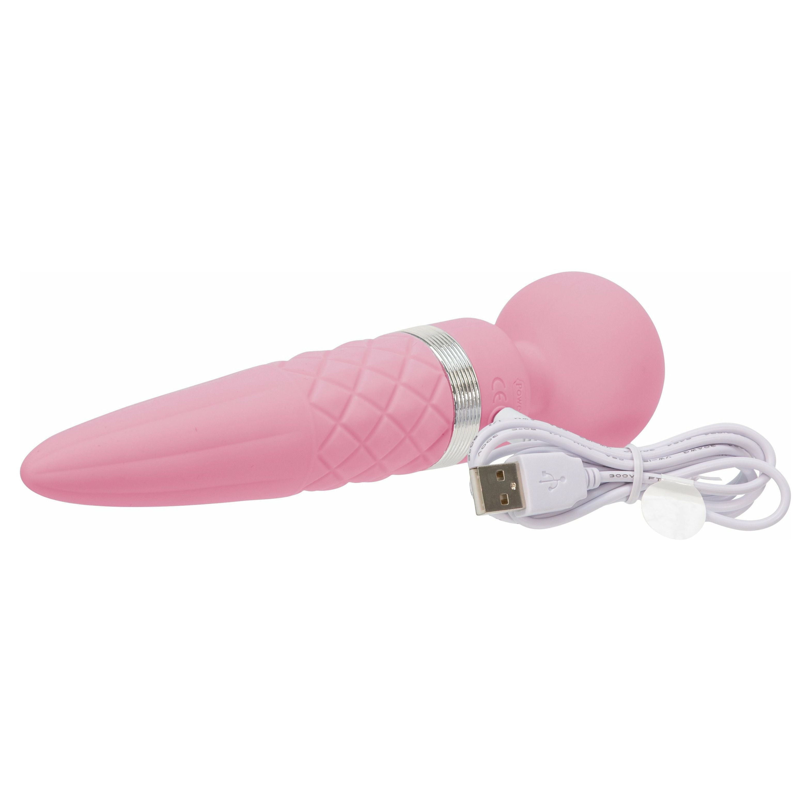 Pillow Talk - Vibromasseur double extrémité sensuel - Rechargeable - Rose