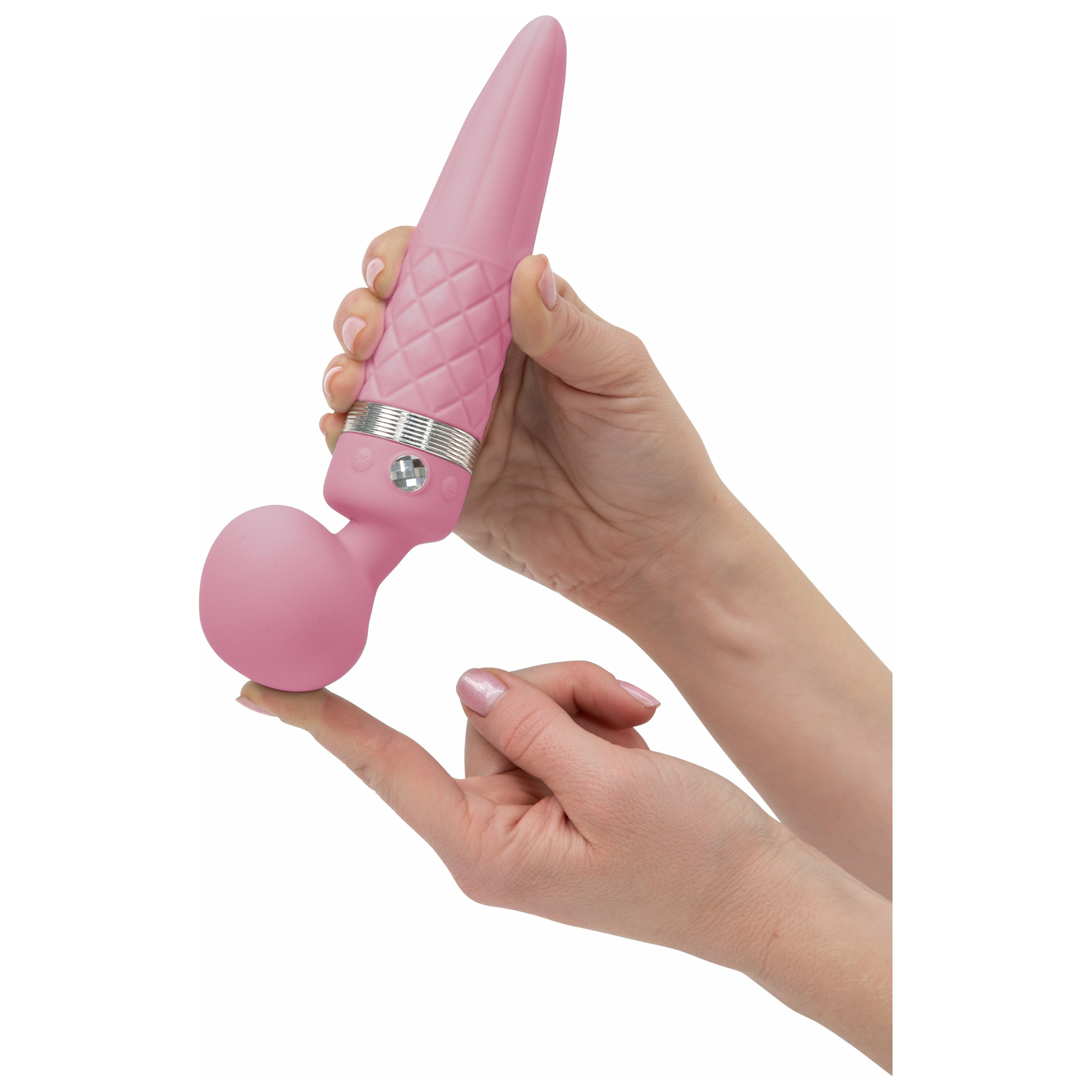 Pillow Talk - Vibromasseur double extrémité sensuel - Rechargeable - Rose