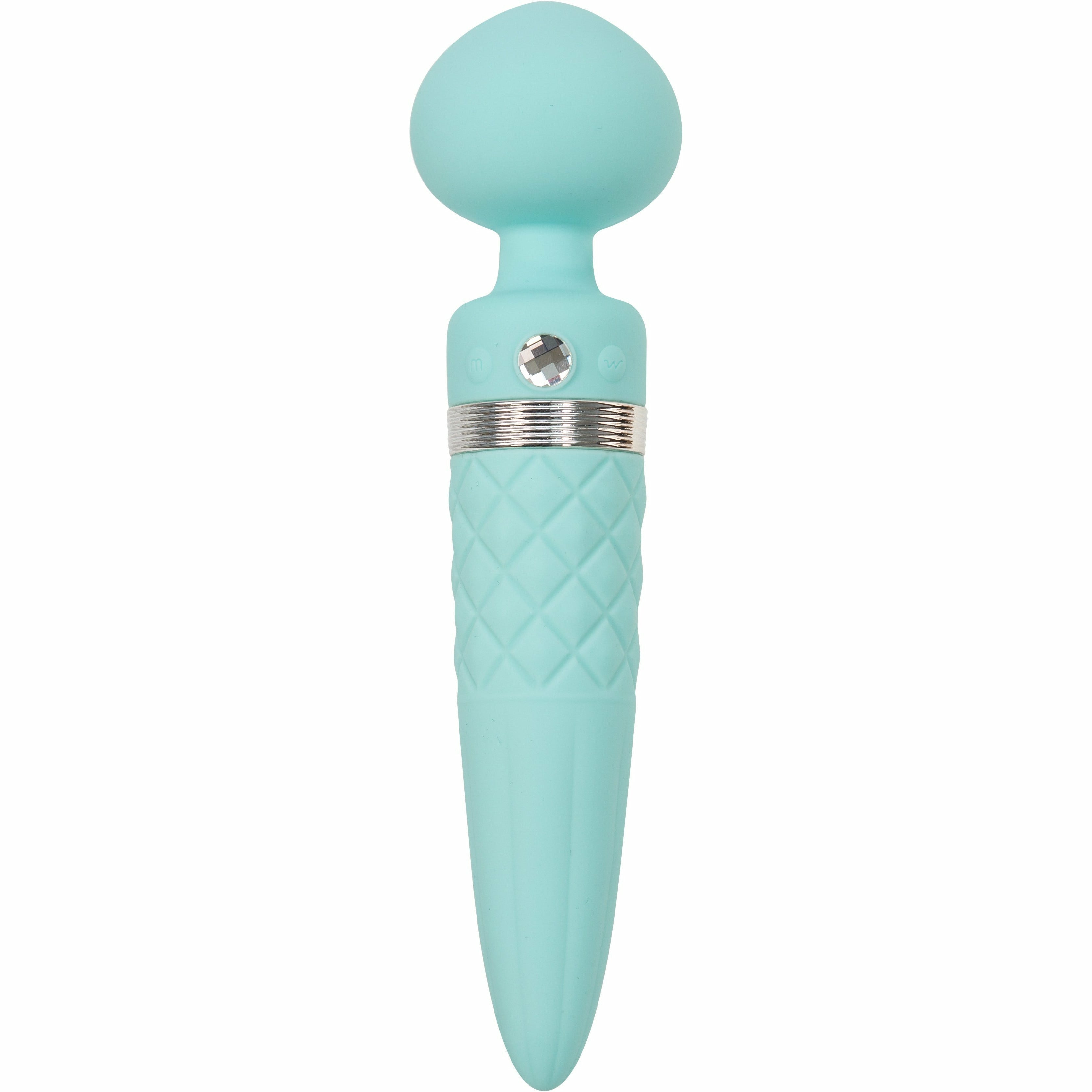 Pillow Talk - Sultry Dual-Ended Vibrator - Rechargeable - Teal