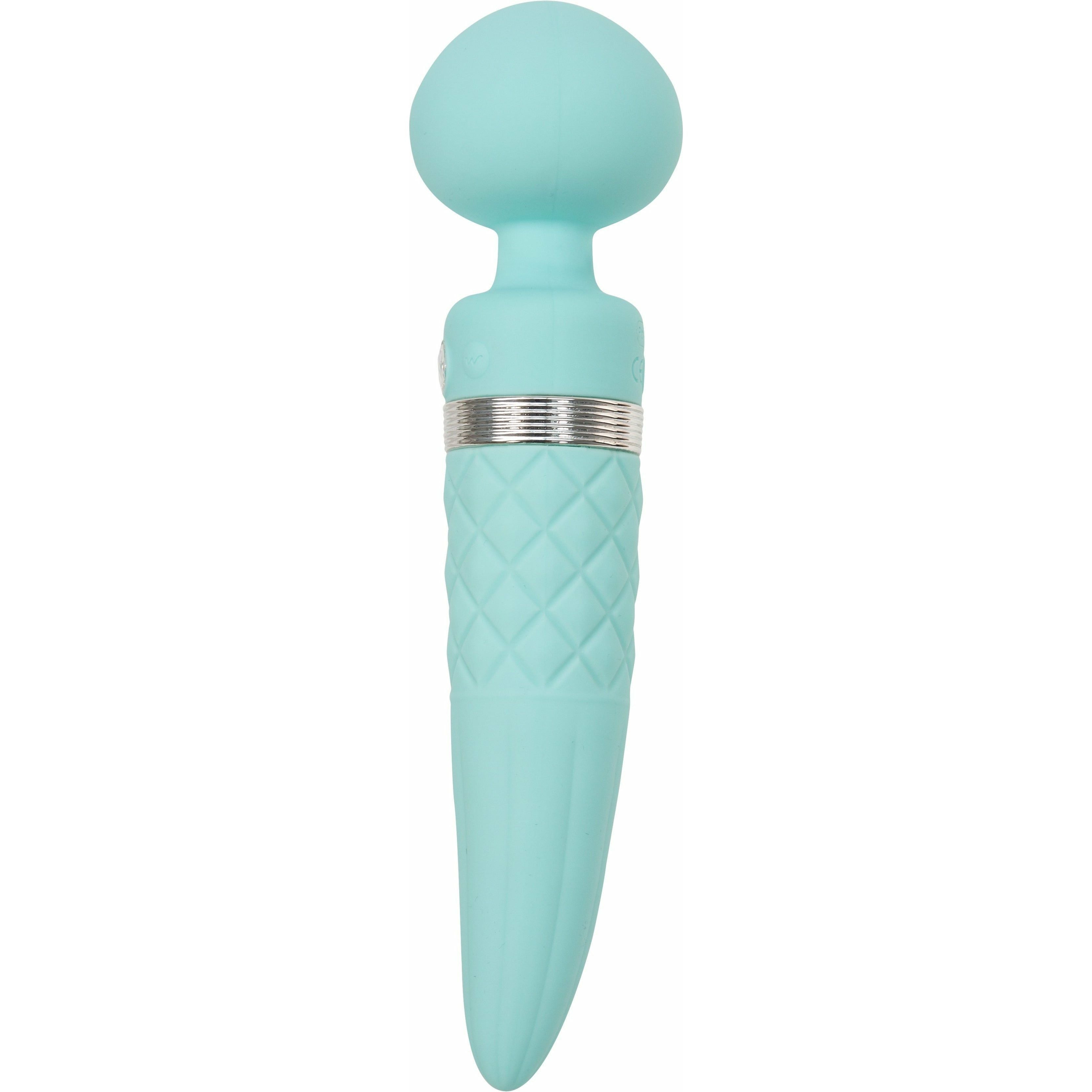 Pillow Talk - Vibromasseur double extrémité sensuel - Rechargeable - Bleu sarcelle