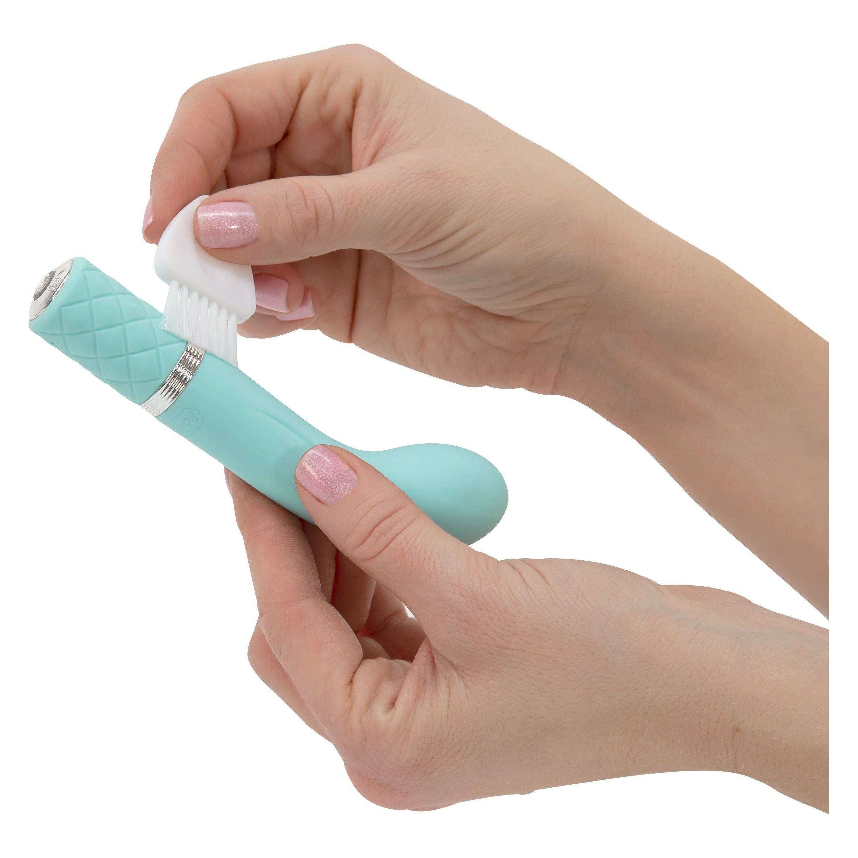 Pillow Talk - Mini-vibreur Hot - Rechargeable - Bleu sarcelle
