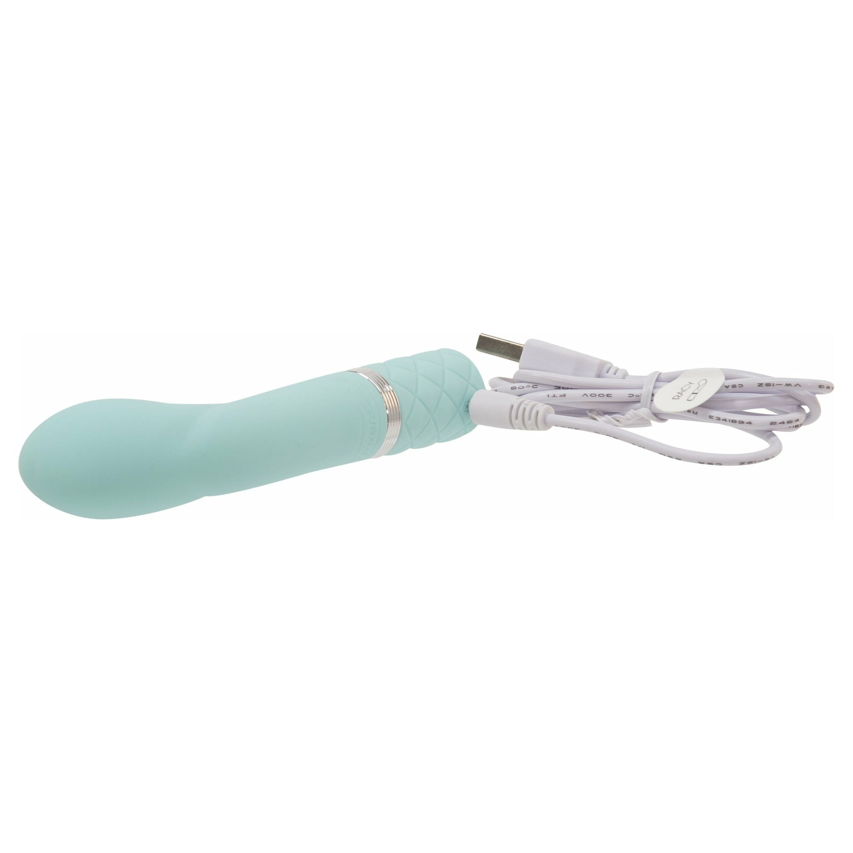 Pillow Talk - Mini-vibreur Hot - Rechargeable - Bleu sarcelle