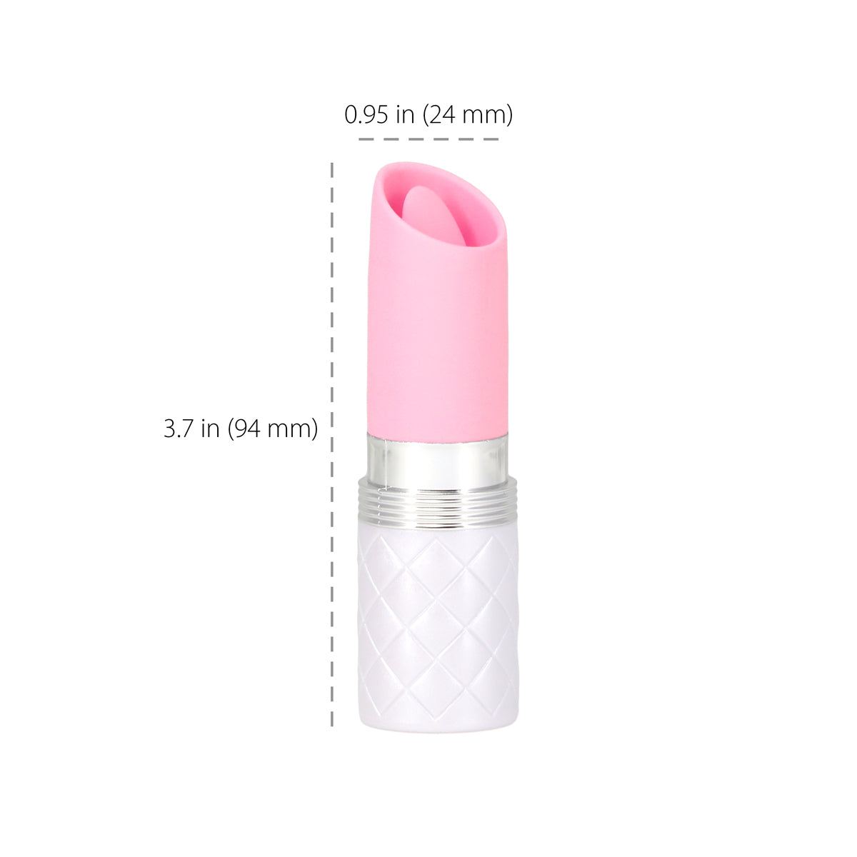 Pillow Talk - Lusty Luxurious Flickering Massager - Pink