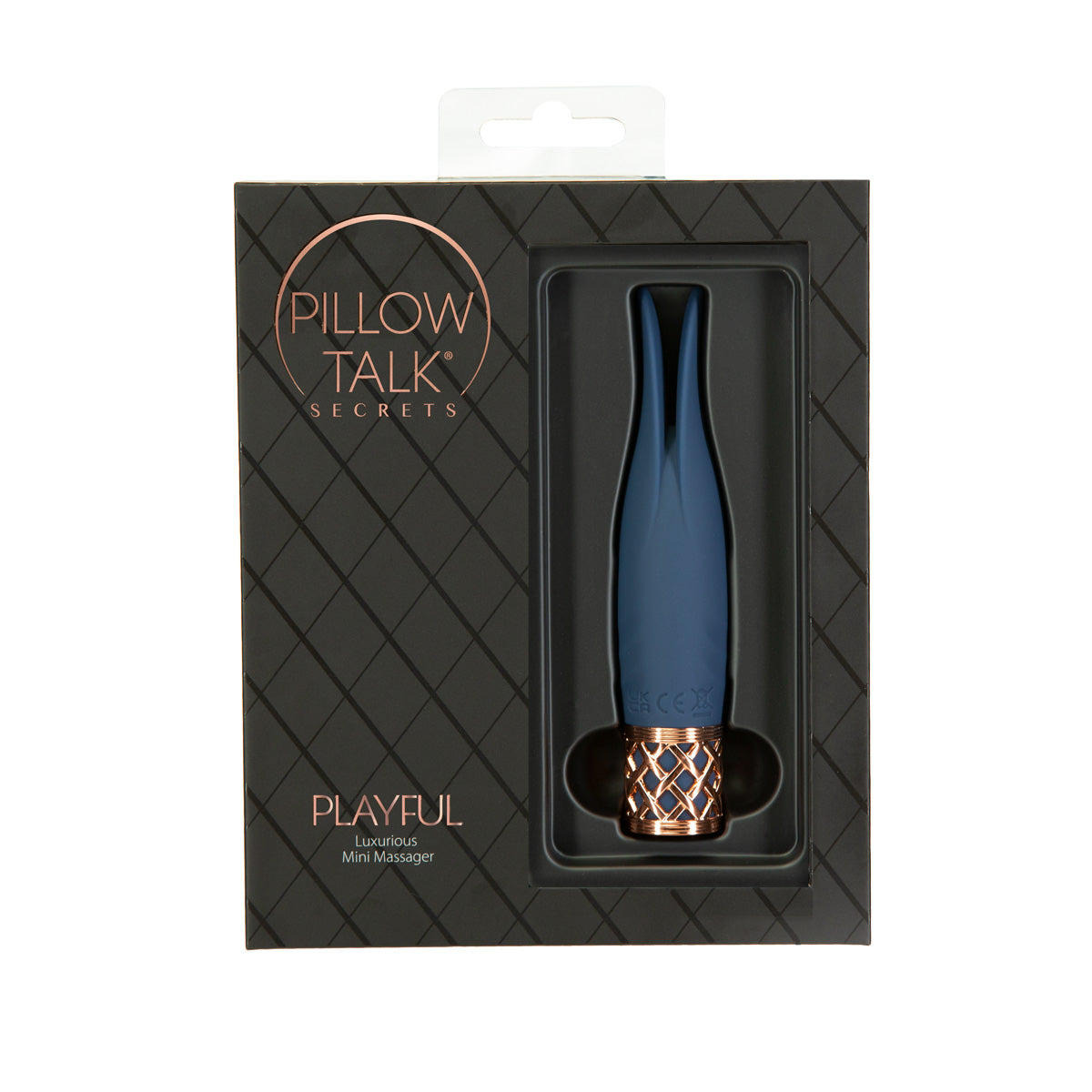 Pillow Talk Secrets - Jouet intime - Vibrateur clitoridien - Bleu marine