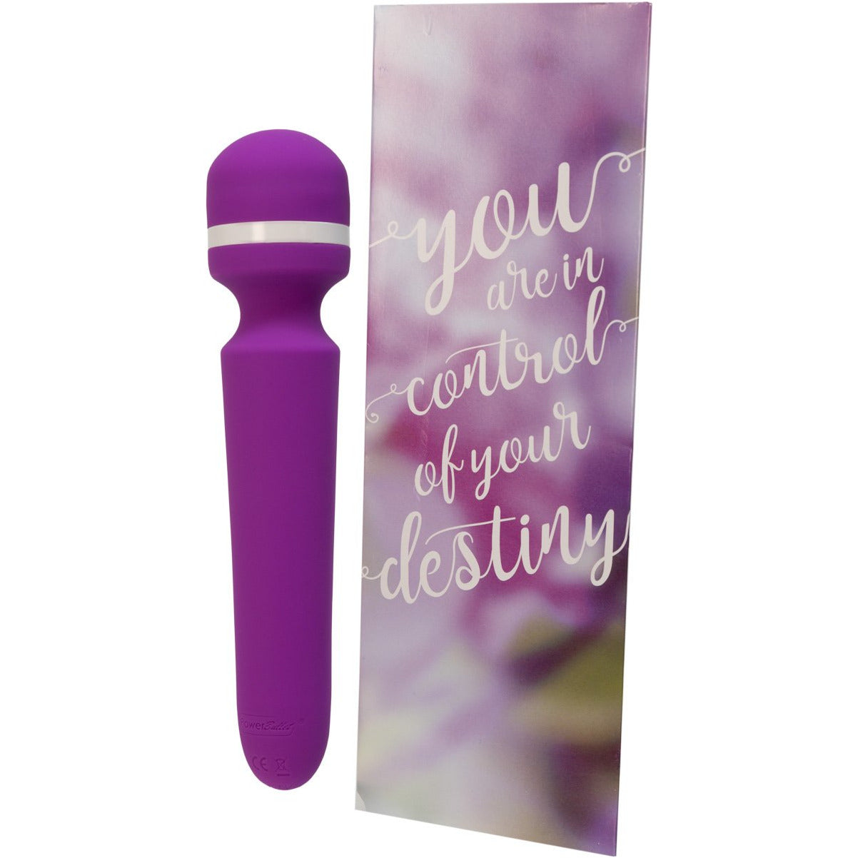wonderlust - destiny - Rechargeable Vibrating Wand - Purple